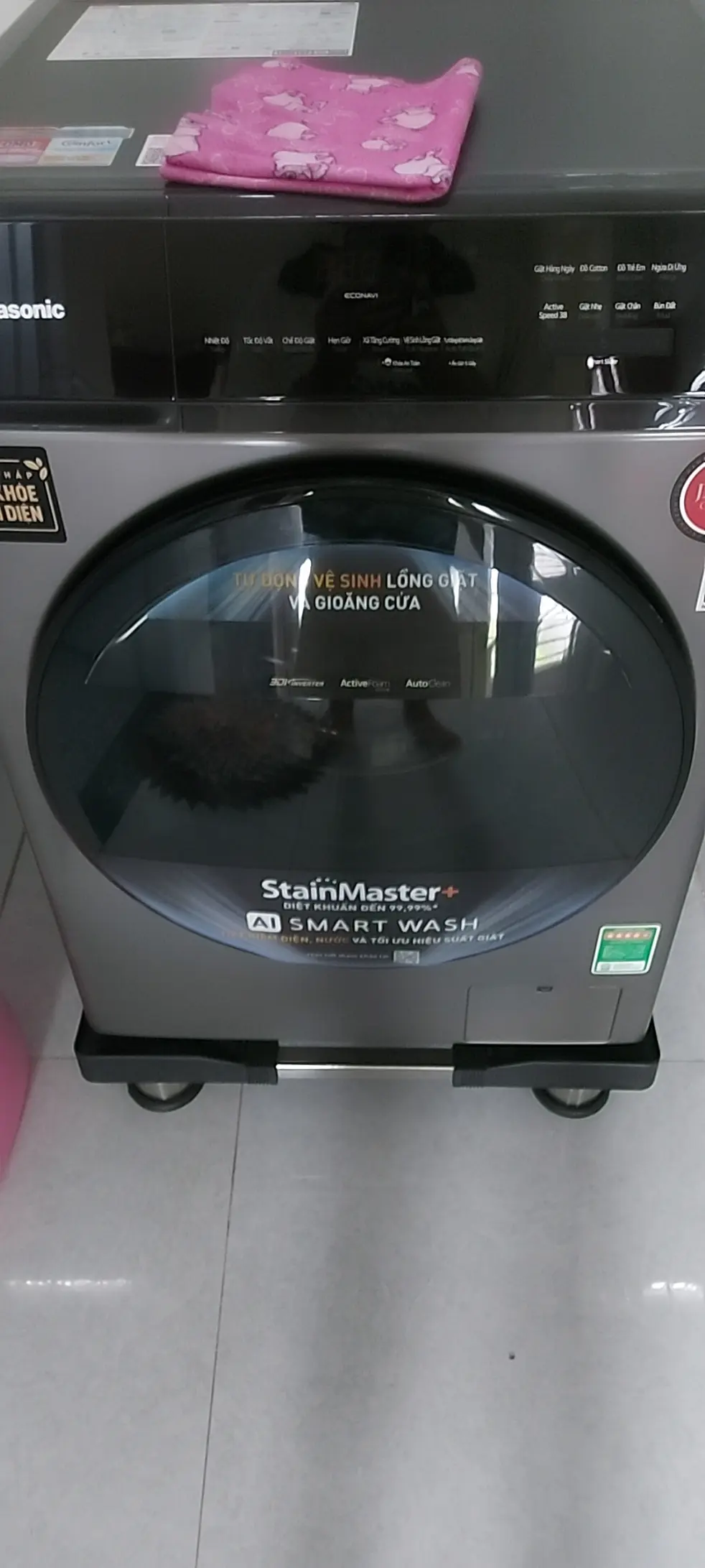 Khách hàng review Máy giặt Panasonic Inverter 11.5 kg NA-V115FA1LV 9