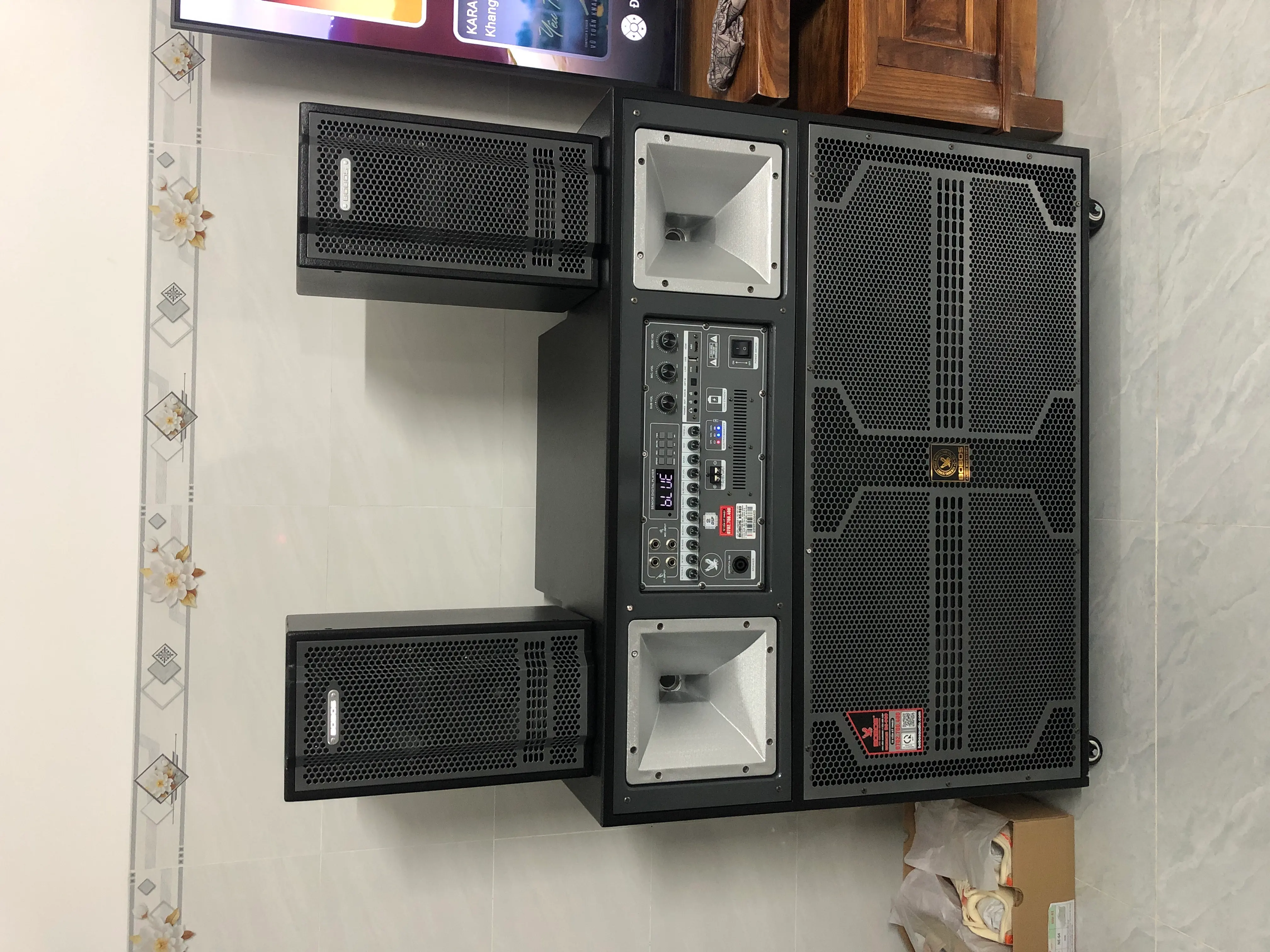 Khách hàng review Loa karaoke xách tay BOBOS BS-989 2500W 1