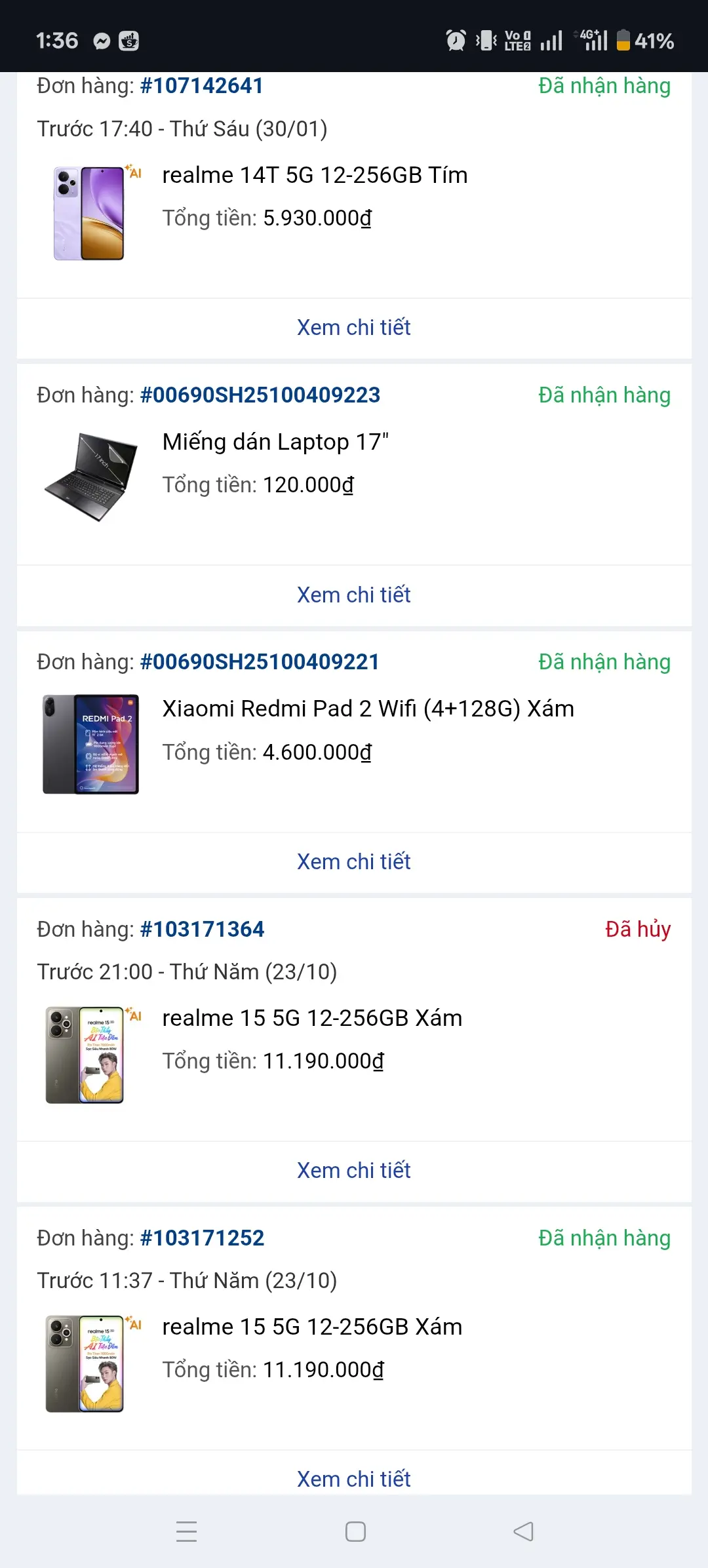 Khách hàng review Điện thoại realme 14T 5G 12GB/256GB 2