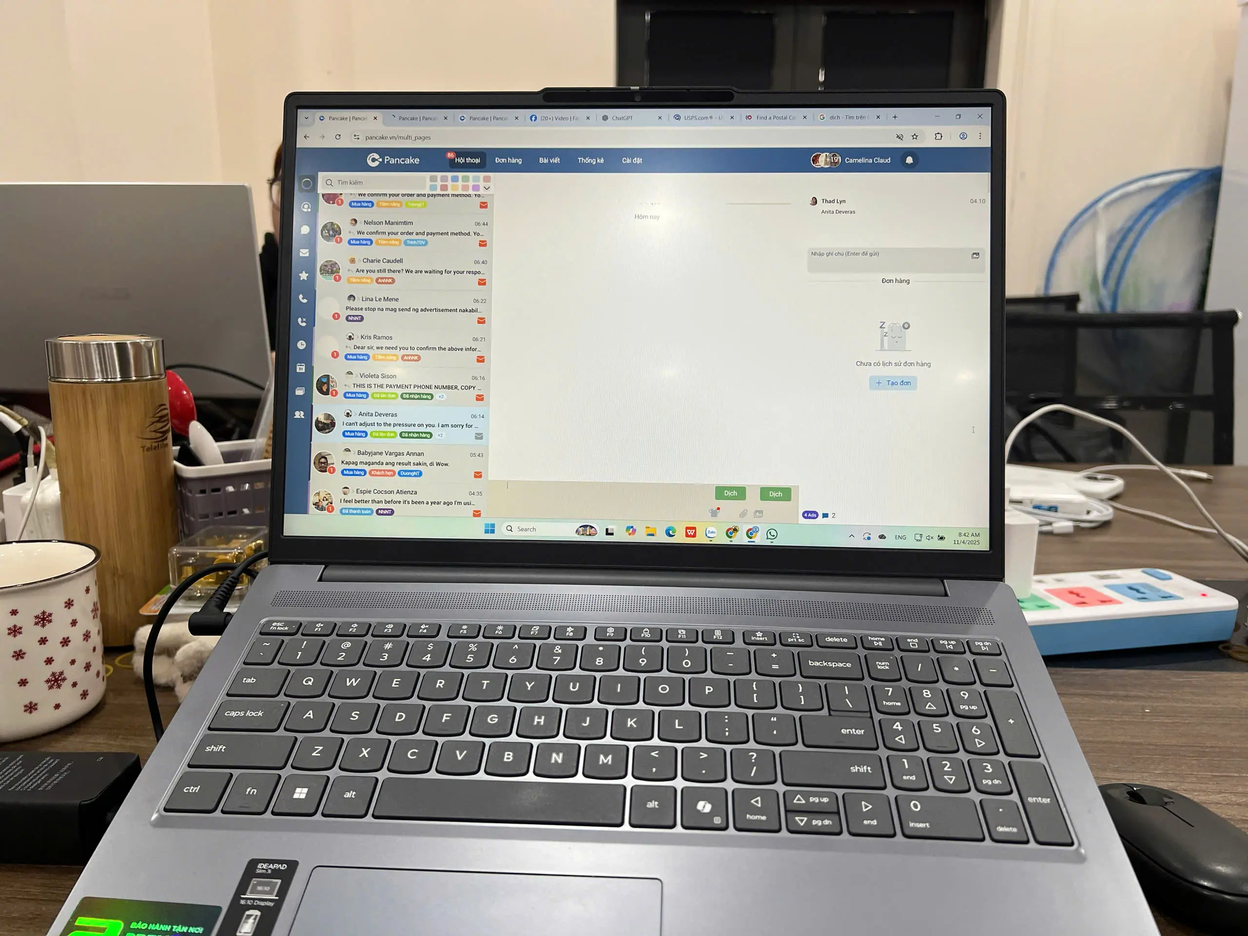 Khách hàng review Laptop Lenovo Ideapad Slim 3 16IRH10 - 83K20003VN (i5 13420H, 24GB, 512GB, WUXGA, Win11) 1