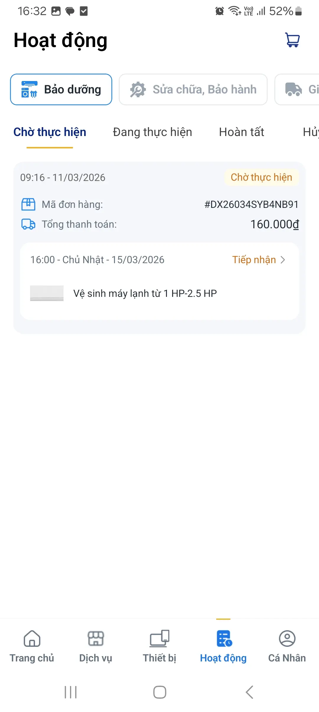 Khách hàng review Vệ Sinh Máy Lạnh Treo Tường 2
