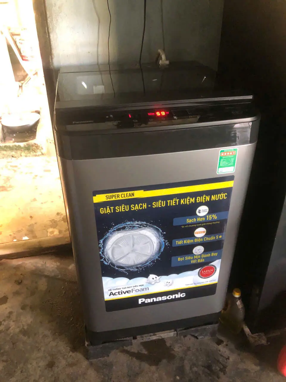 Khách hàng review Máy giặt Panasonic 8.2 kg NA-F82Y01DRV 1