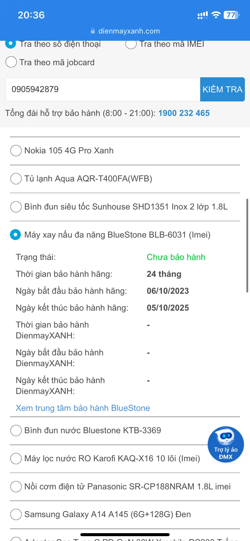 Khách hàng review Máy làm sữa hạt đa năng BlueStone BLB-6031 5