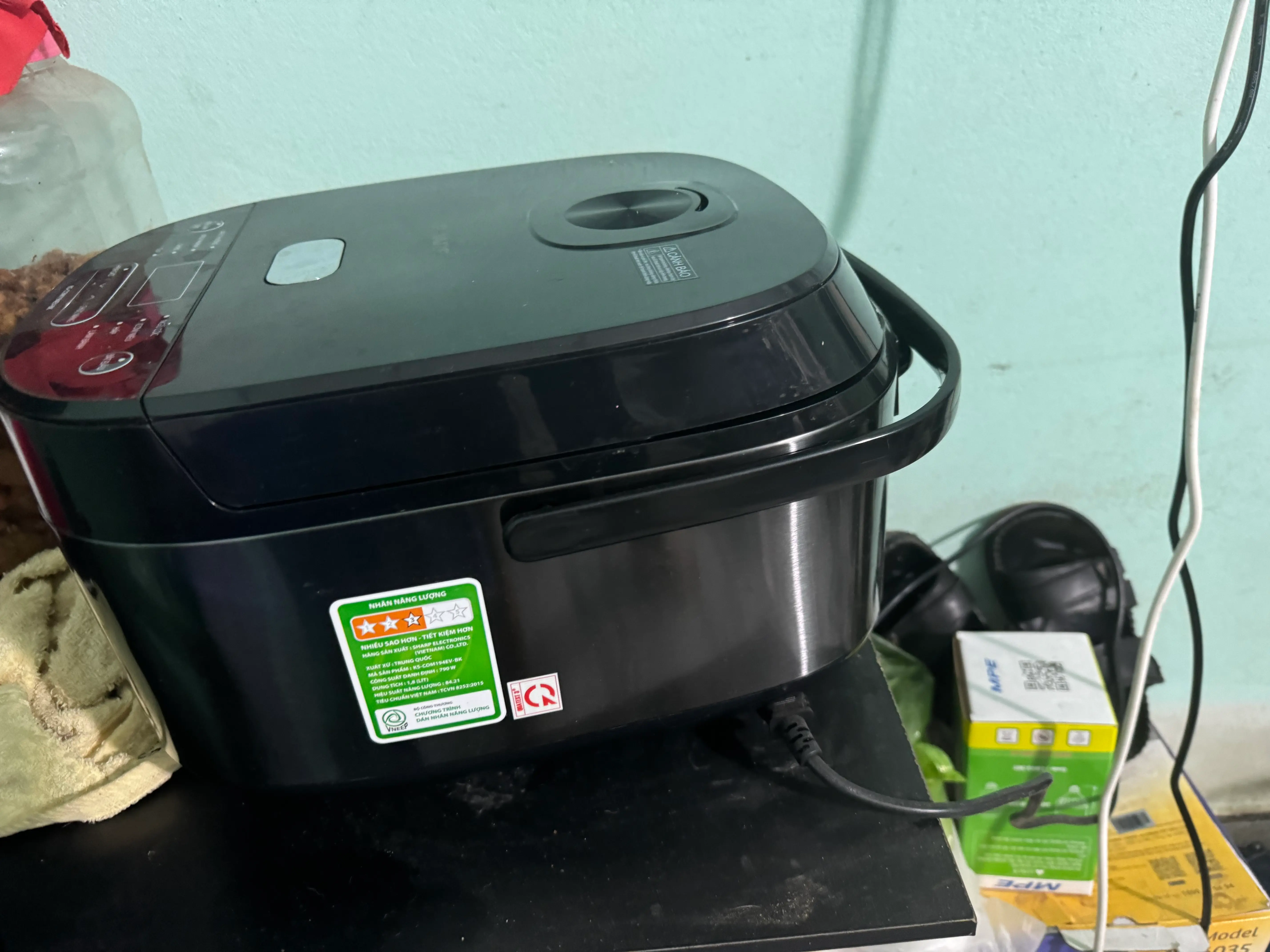 Khách hàng review Nồi cơm điện tử Sharp 1.8 lít KS-COM194EV-BK 15