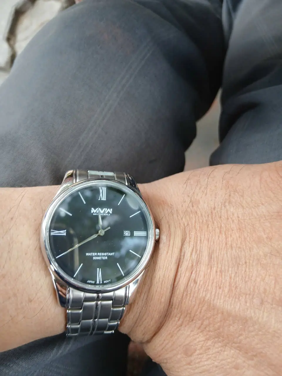 Khách hàng review Đồng hồ MVW 39.6mm Nam MS078-01 1