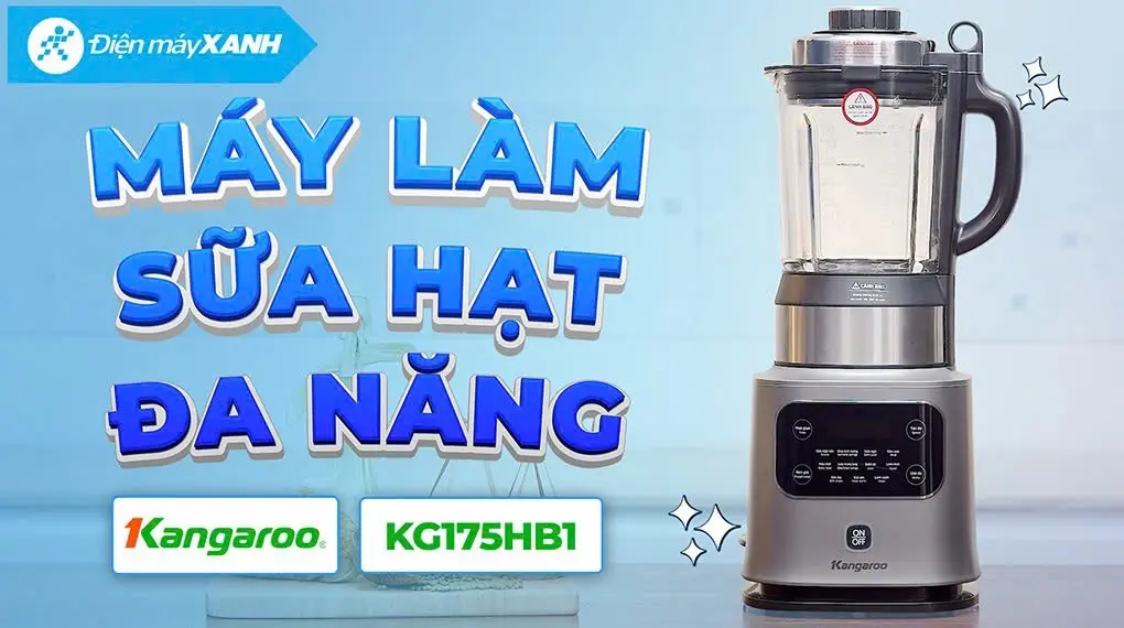Khách hàng review Máy làm sữa hạt đa năng Kangaroo KG175HB1 1