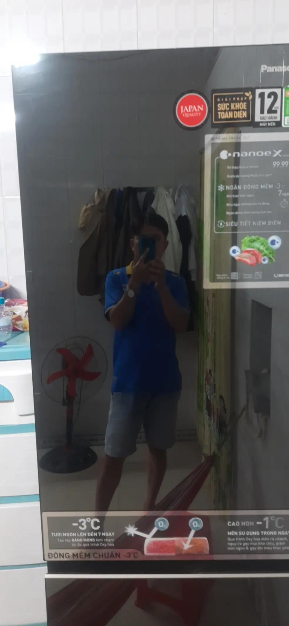 Khách hàng review Tủ lạnh Panasonic Inverter 325 lít NR-BC361VGMV 30