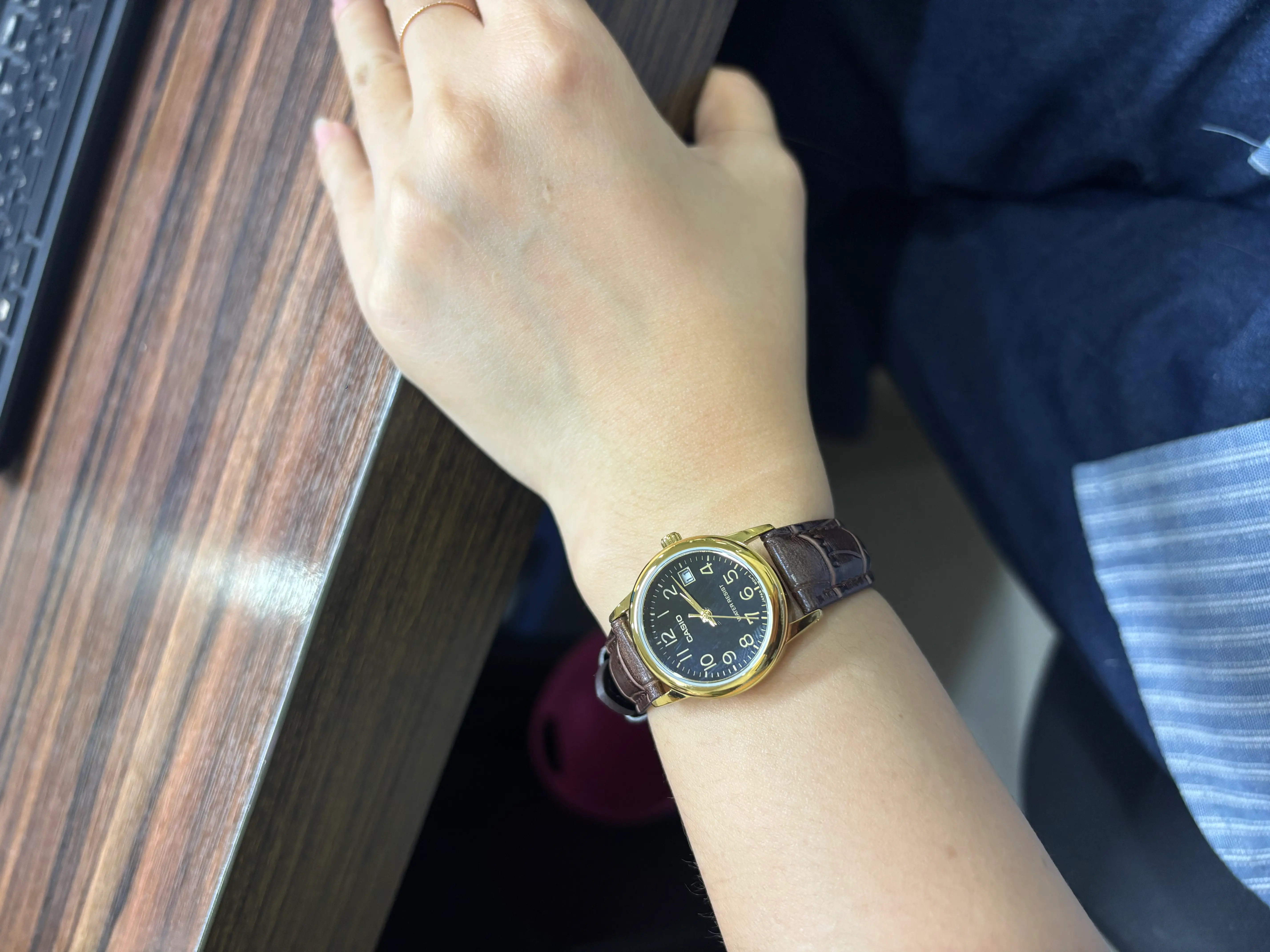 Khách hàng review Đồng hồ CASIO Timeless 25 mm Nữ LTP-V002GL-1BUDF 2