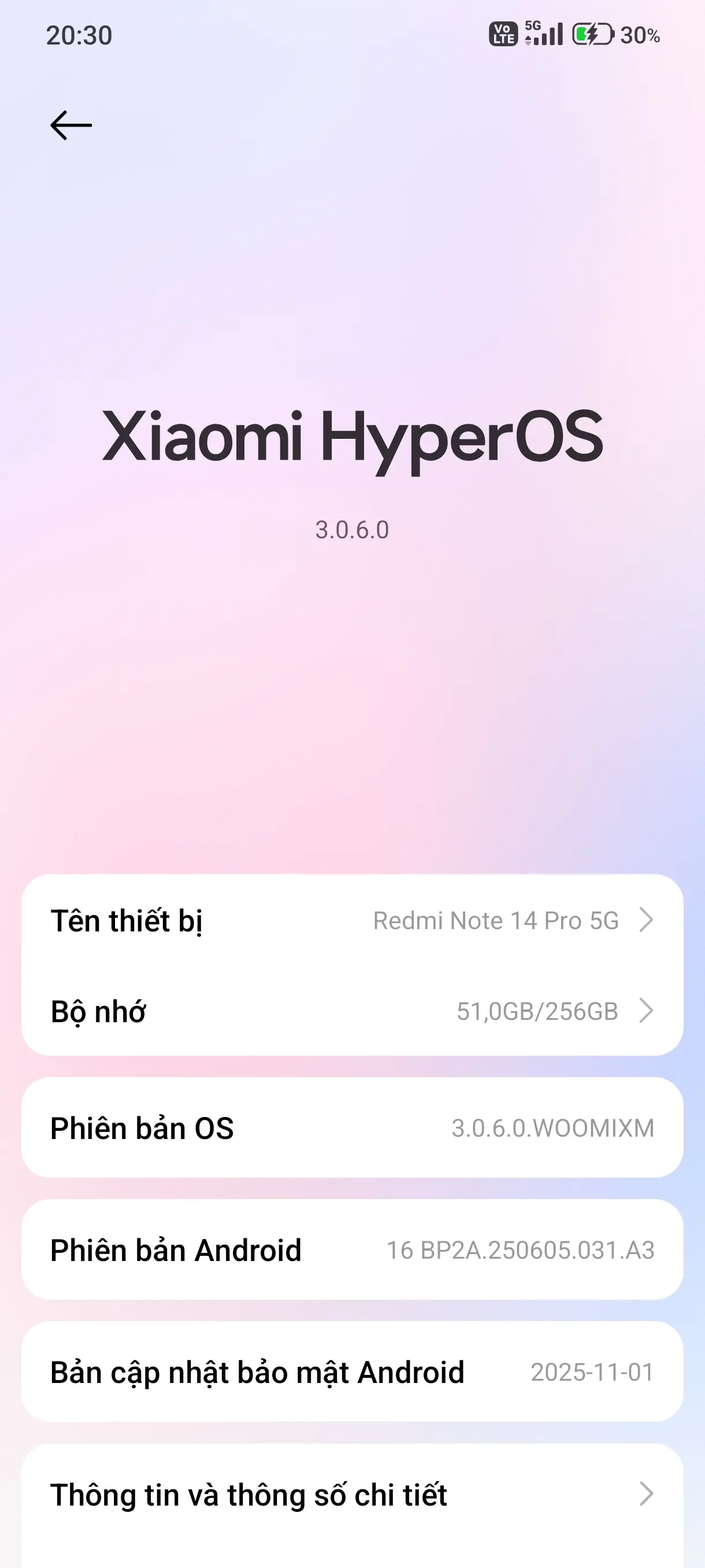 Khách hàng review Điện thoại Xiaomi Redmi Note 14 Pro 5G 8GB/256GB 6