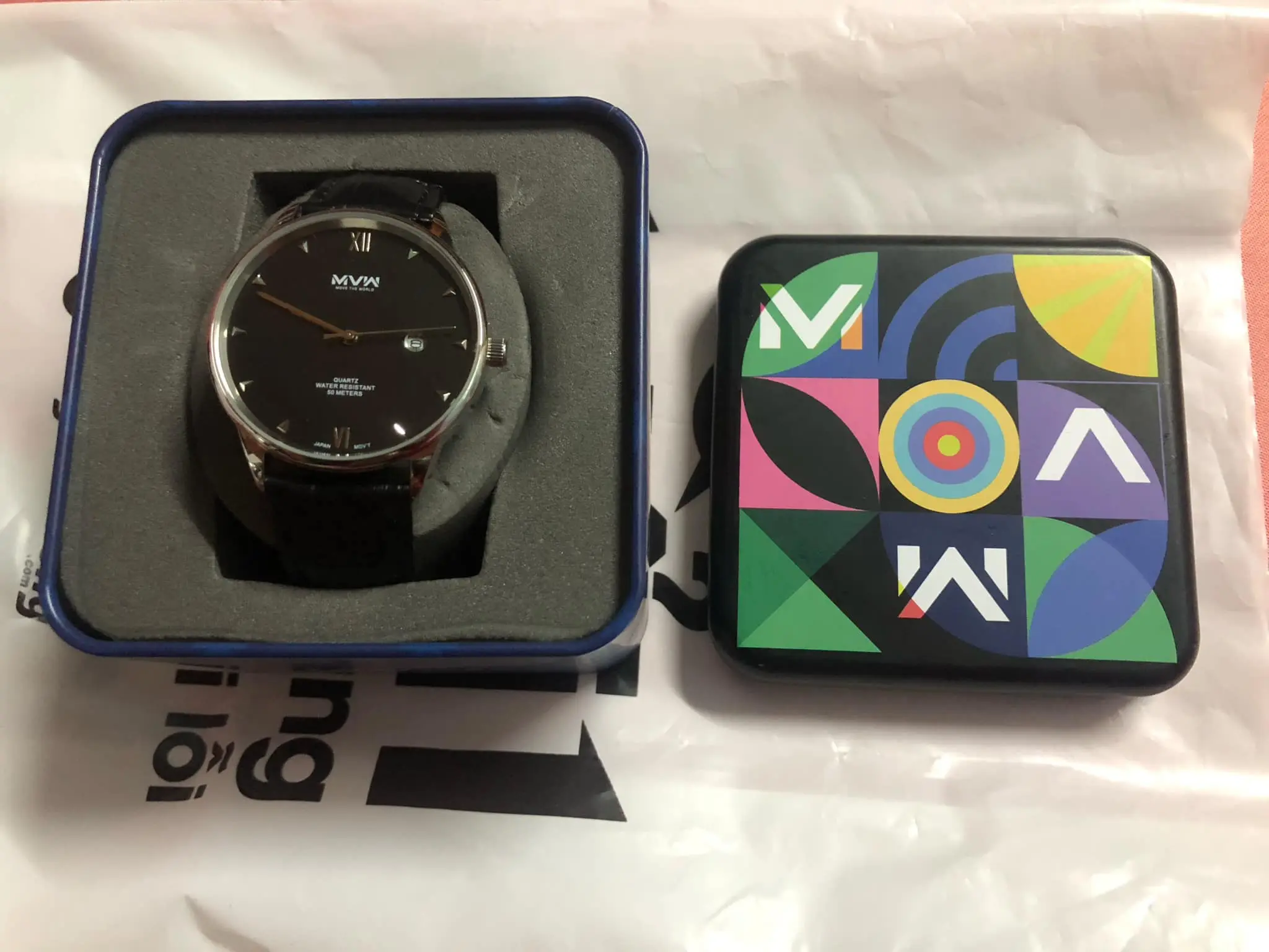 Khách hàng review Đồng hồ MVW 40 mm Nam ML081-01 1