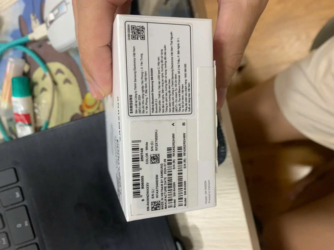 Khách hàng review Tai nghe Bluetooth True Wireless Samsung Galaxy Buds FE R400N 7