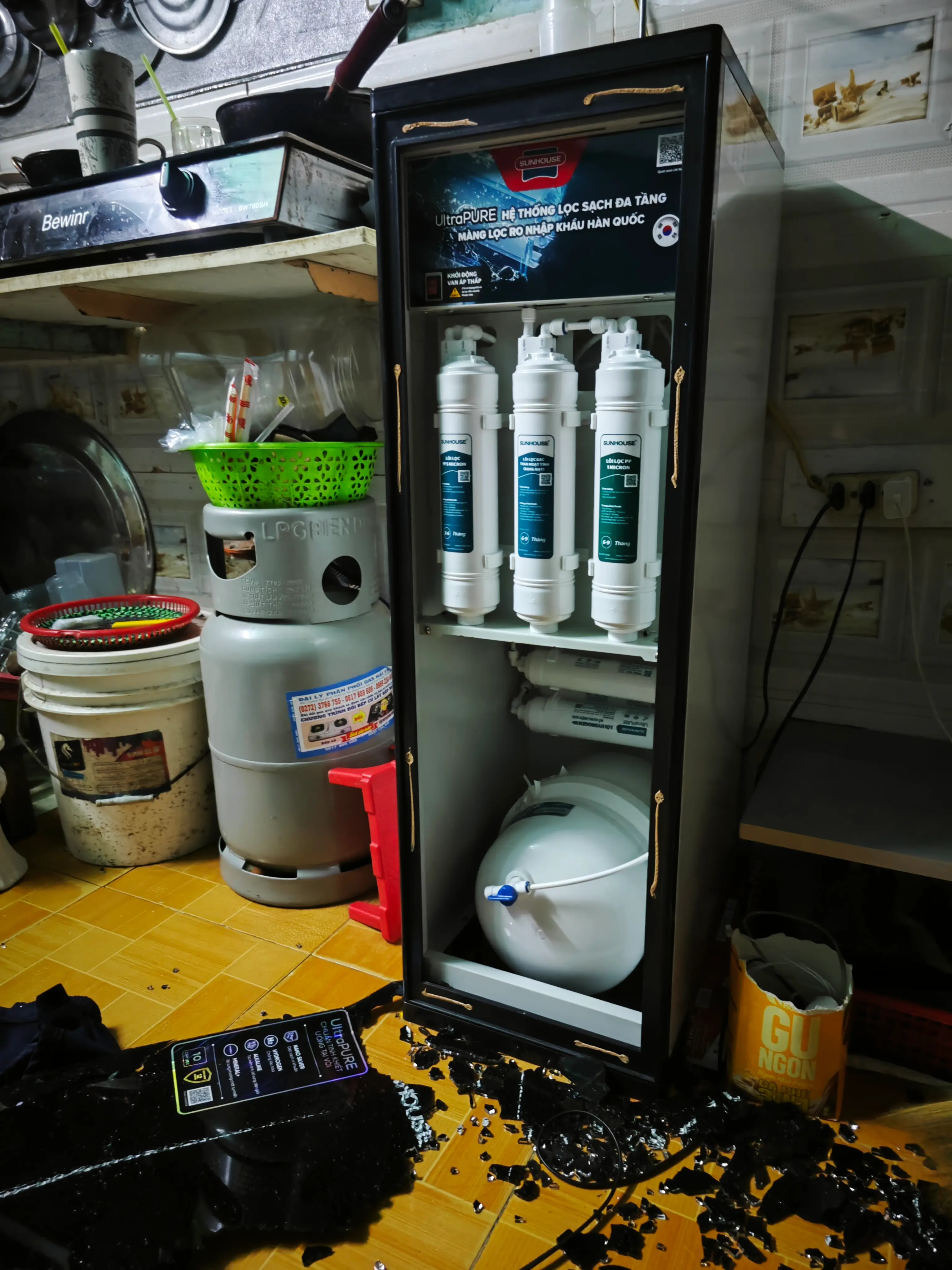 Khách hàng review Máy lọc nước RO Hydrogen Sunhouse UltraPURE SHA8810K 10 lõi 2
