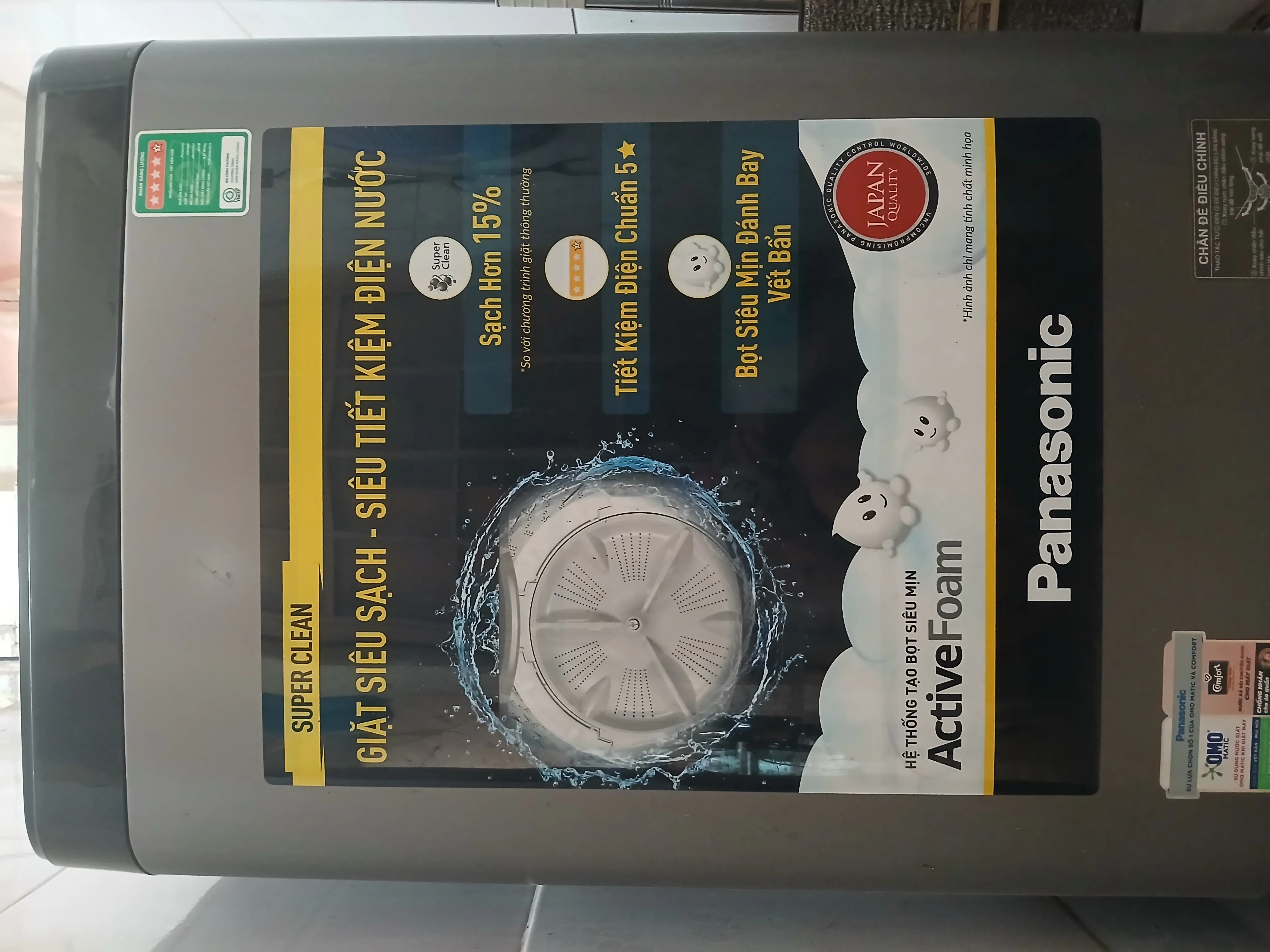 Khách hàng review Máy giặt Panasonic 8.2 kg NA-F82Y01DRV 6