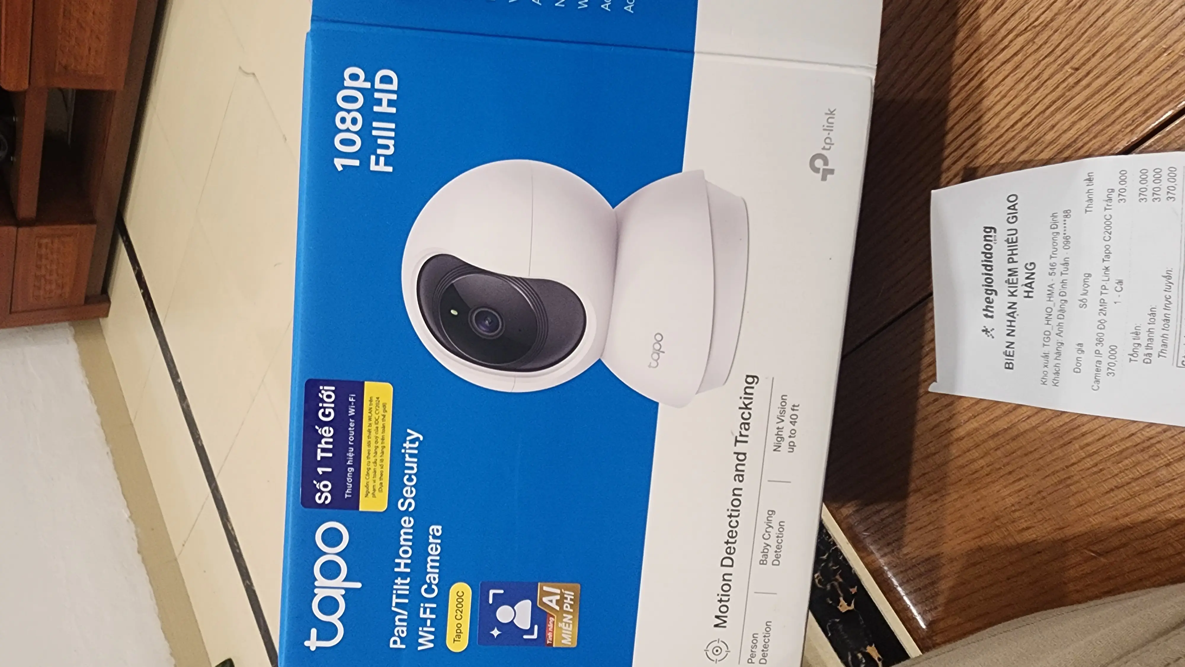 Khách hàng review Camera IP 360 Độ TP-Link Tapo C200C 9