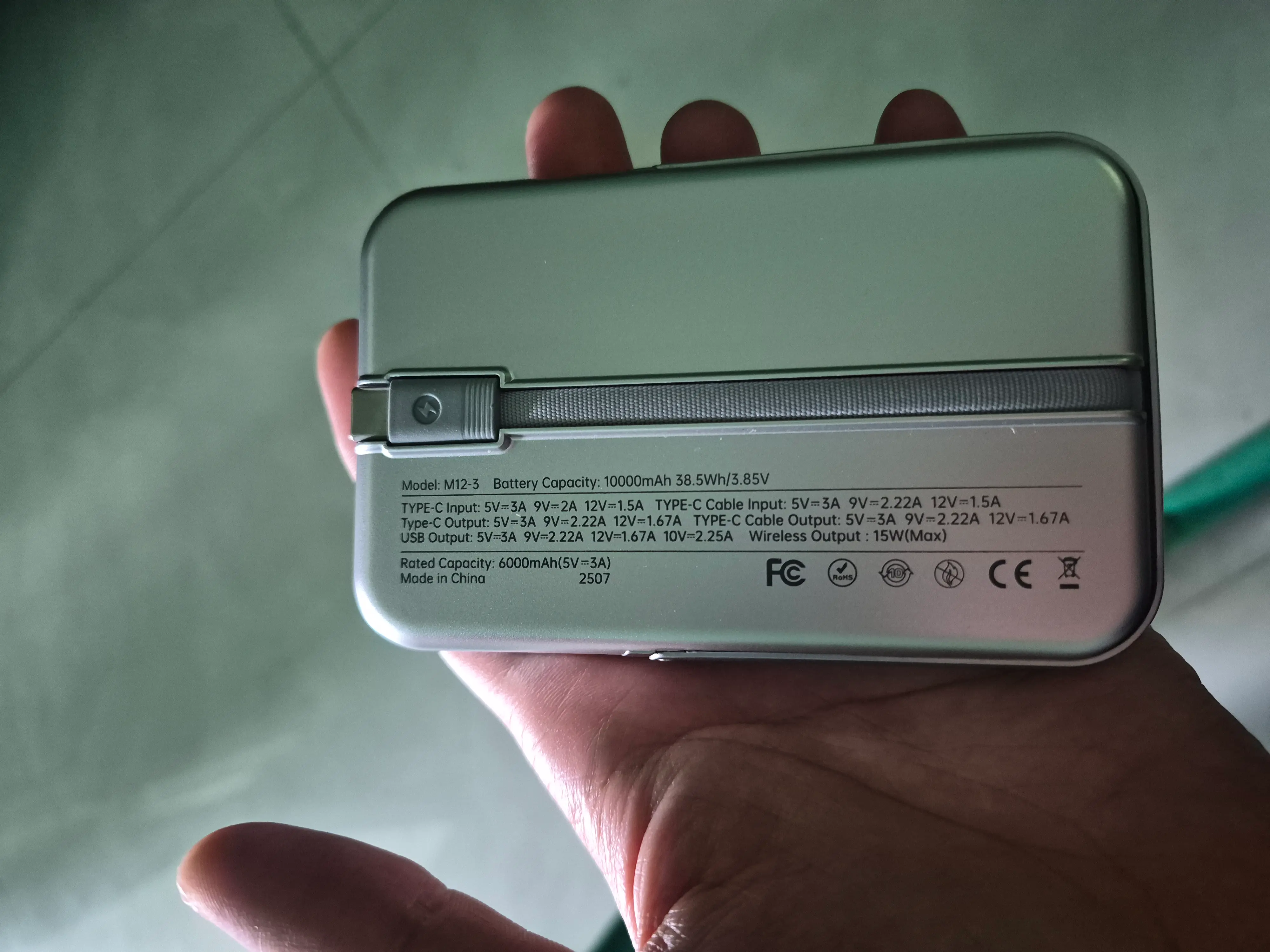 Khách hàng review Pin sạc dự phòng Polymer 10000mAh Không dây Magnetic Type C PD QC 3.0 22.5W Xmobile M12-3 3