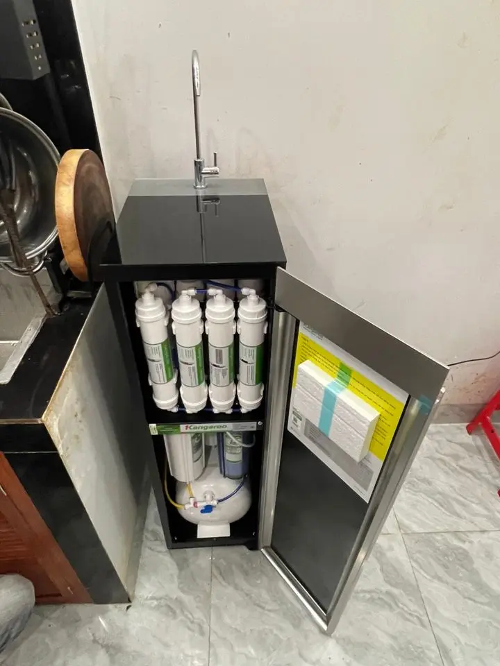 Khách hàng review Máy lọc nước RO Hydrogen Kangaroo Sumire KG12HA 12 lõi 5