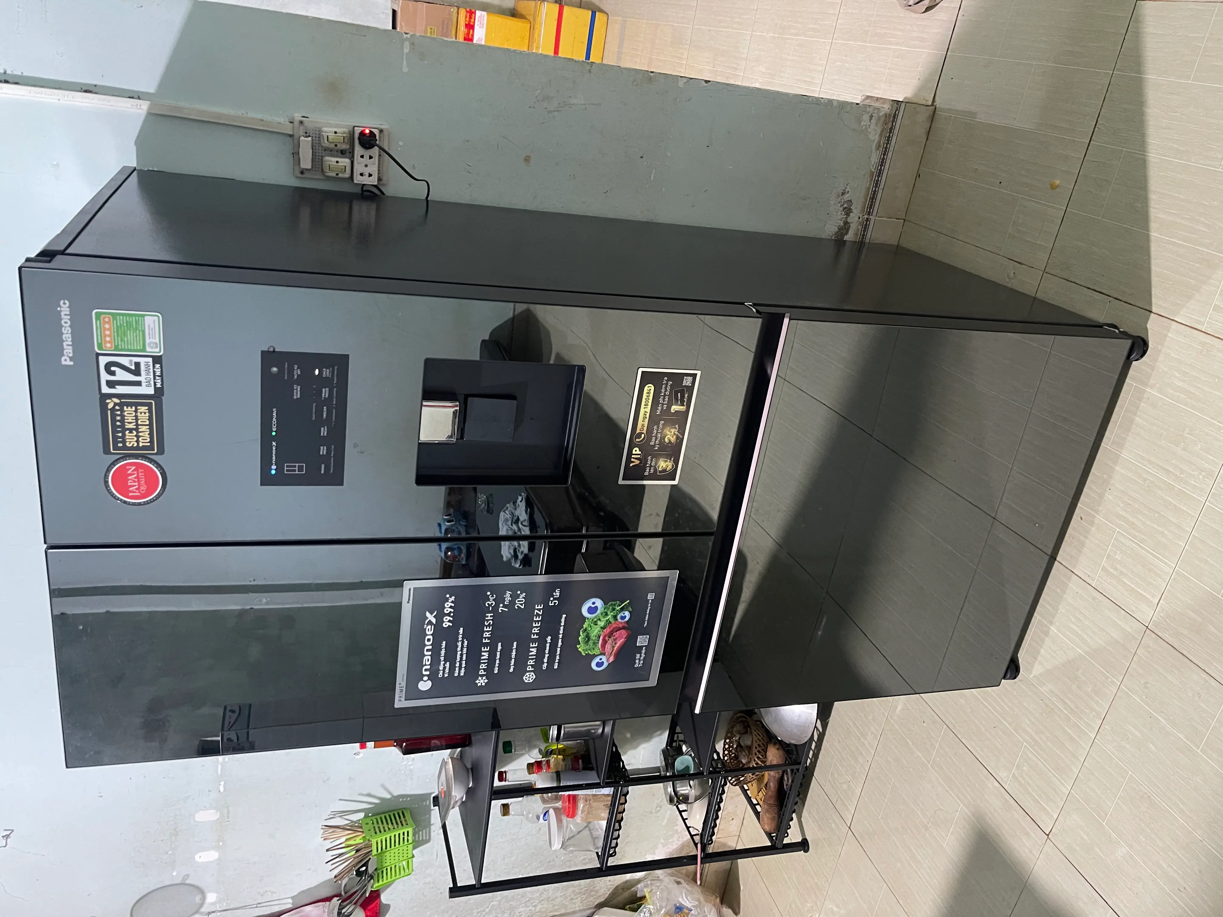 Khách hàng review Tủ lạnh Panasonic Inverter 495 lít Multi Door PRIME  Edition NR-CW530XMMV 7
