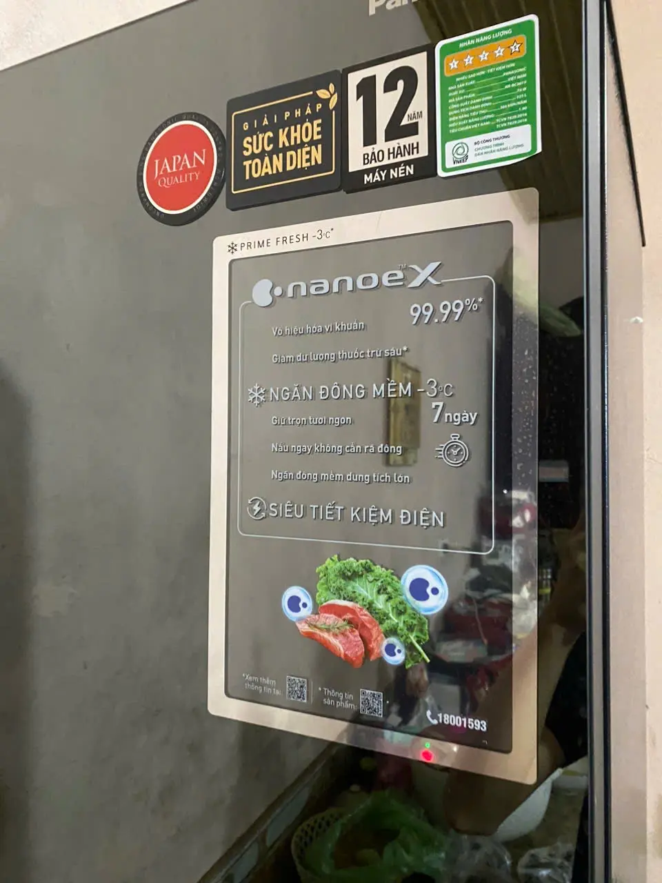 Khách hàng review Tủ lạnh Panasonic Inverter 325 lít NR-BC361VGMV 52