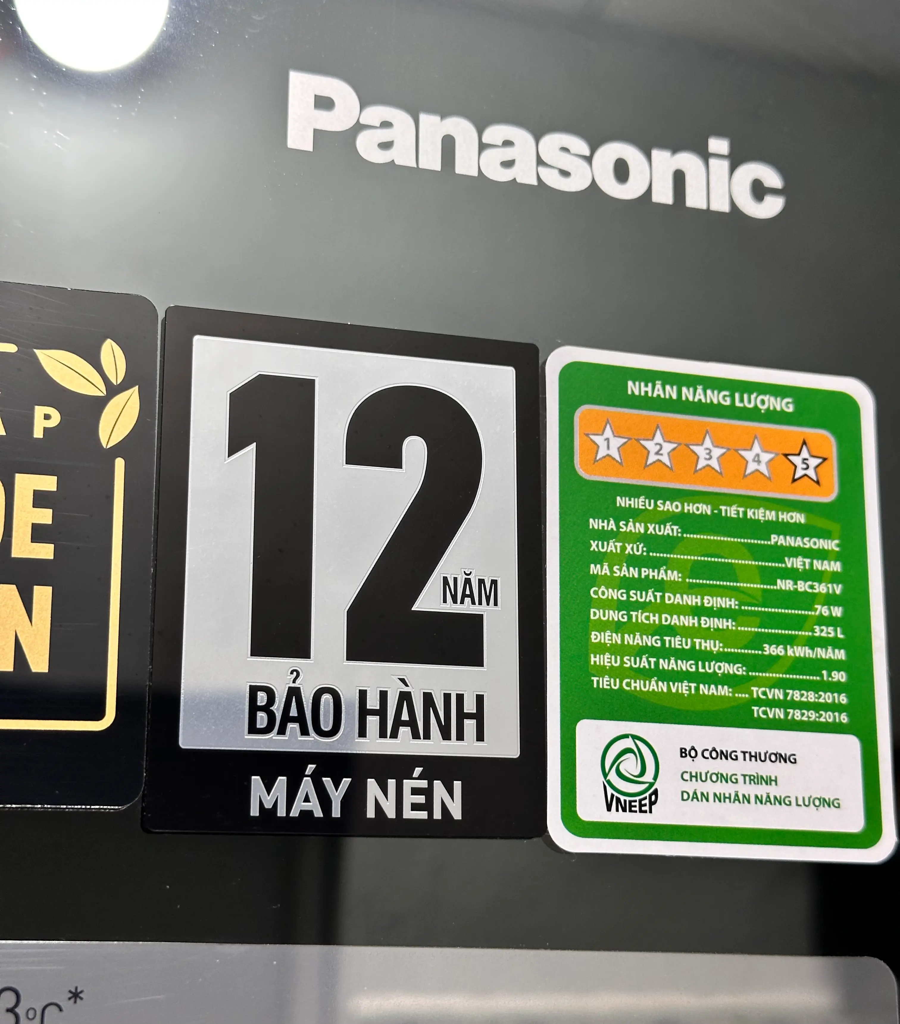 Khách hàng review Tủ lạnh Panasonic Inverter 325 lít NR-BC361VGMV 85