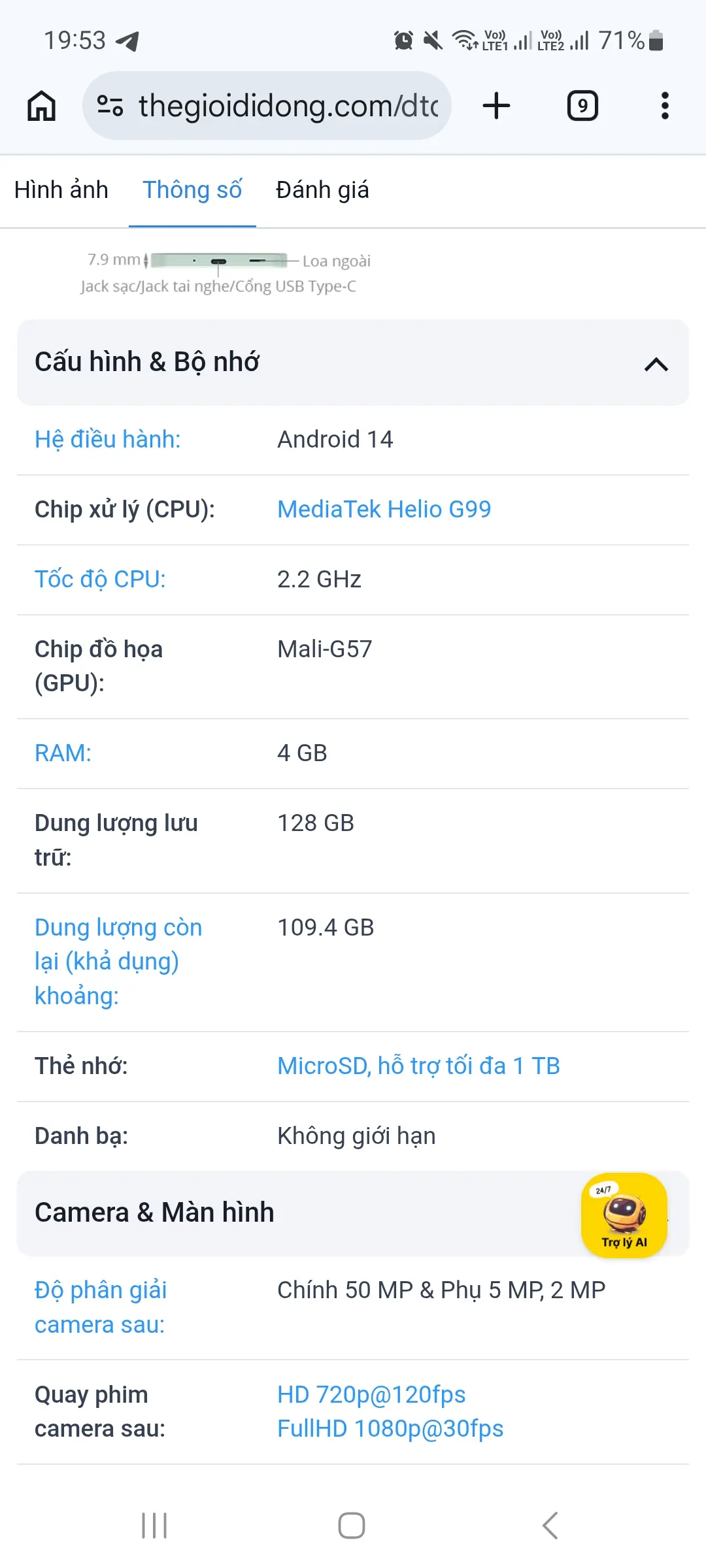 Khách hàng review Điện thoại Samsung Galaxy A16 8GB/128GB 1