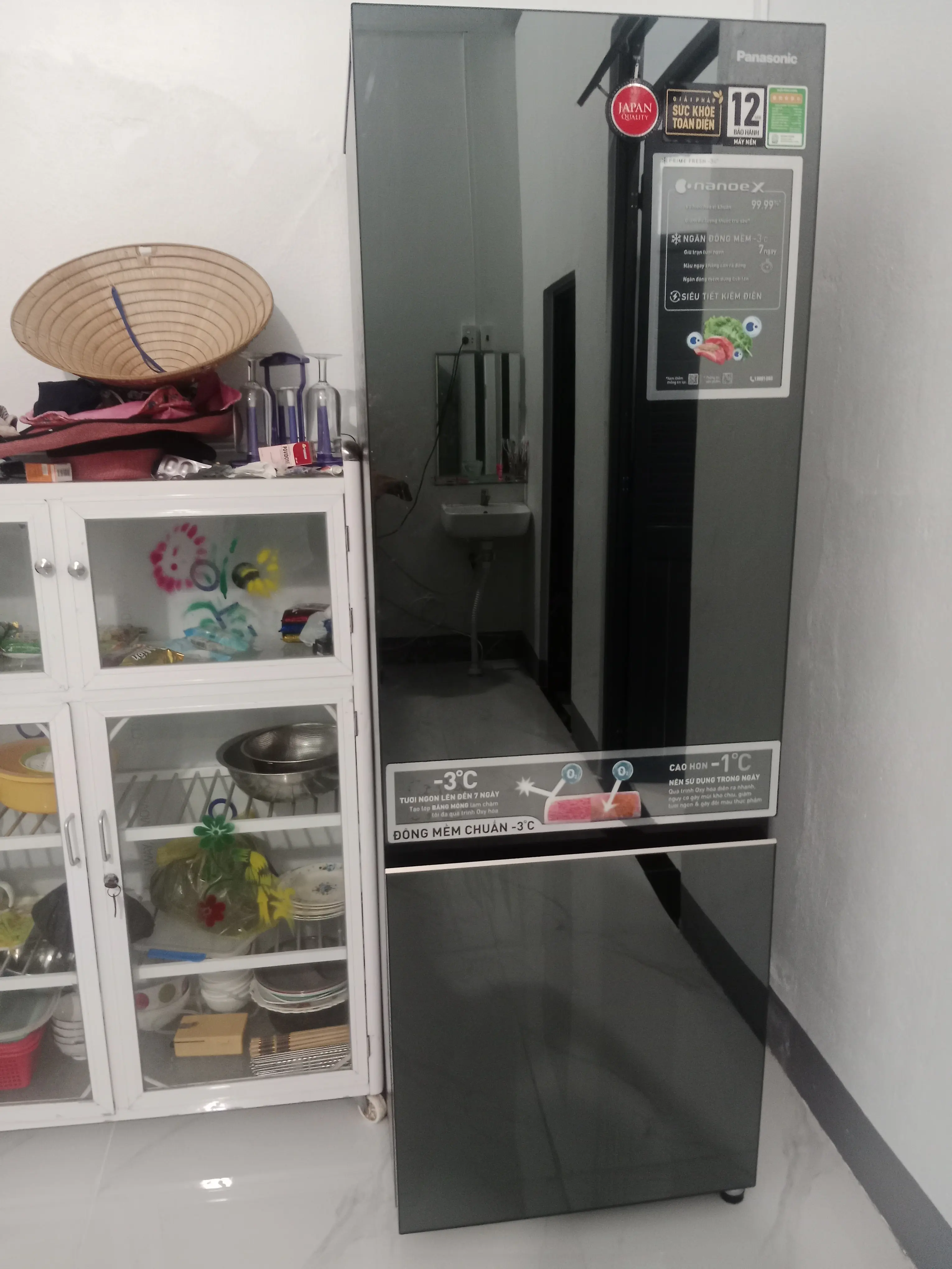 Khách hàng review Tủ lạnh Panasonic Inverter 325 lít NR-BC361VGMV 37