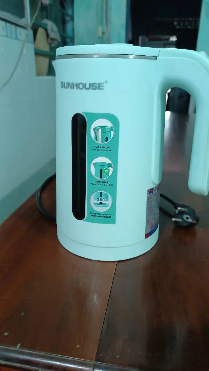 Khách hàng review Bình đun siêu tốc Sunhouse 1.8 lít SHD1351 1