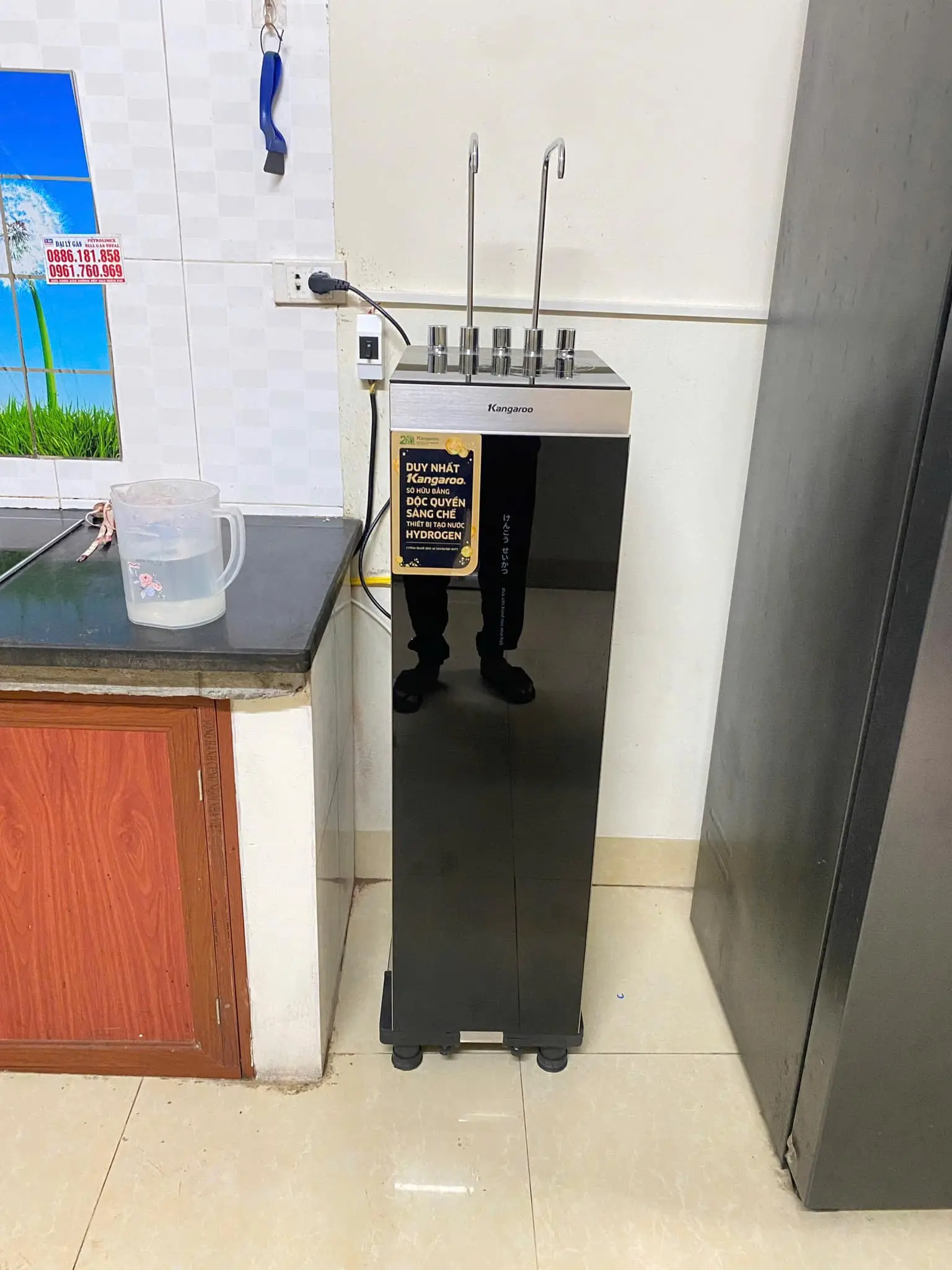 Khách hàng review Máy lọc nước RO nóng nguội lạnh Hydrogen Kangaroo Sumire KG12A8 12 lõi 5