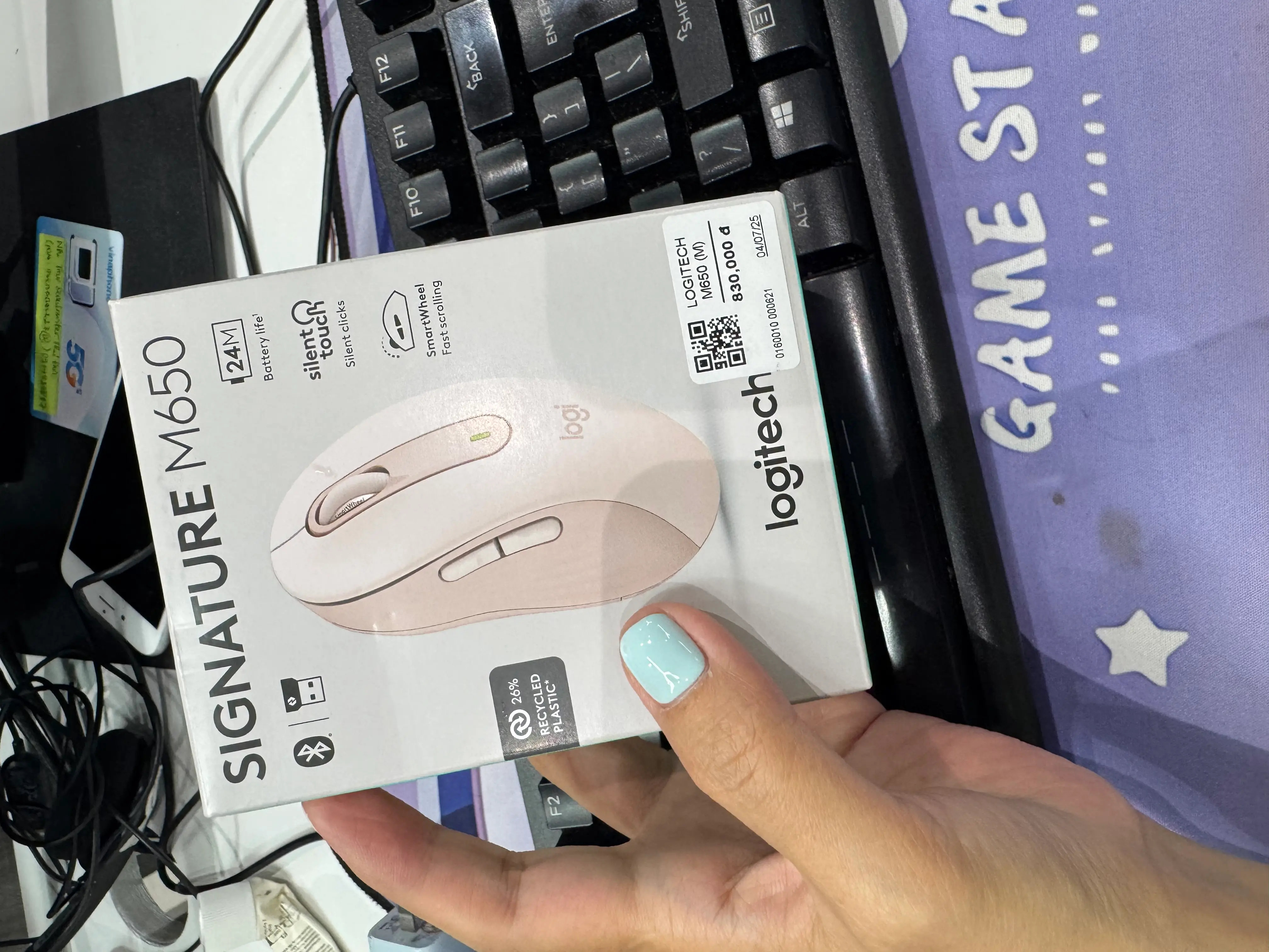 Khách hàng review Chuột Bluetooth Silent Logitech Signature M650 2