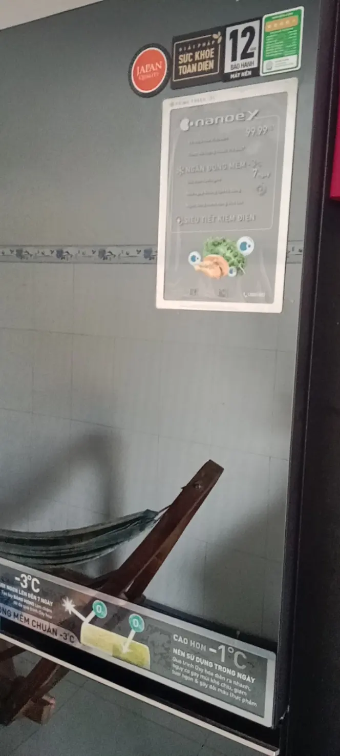 Khách hàng review Tủ lạnh Panasonic Inverter 325 lít NR-BC361VGMV 2