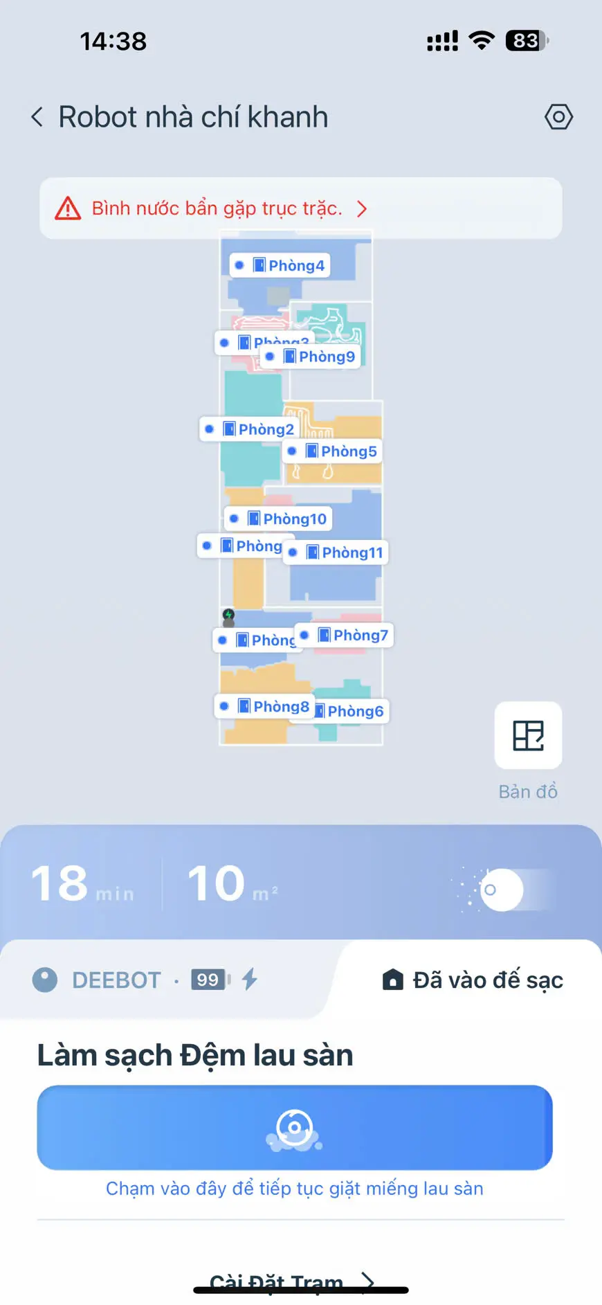 hách hàng review Robot hút bụi lau nhà Ecovacs Deebot N30 PRO OMNI 6