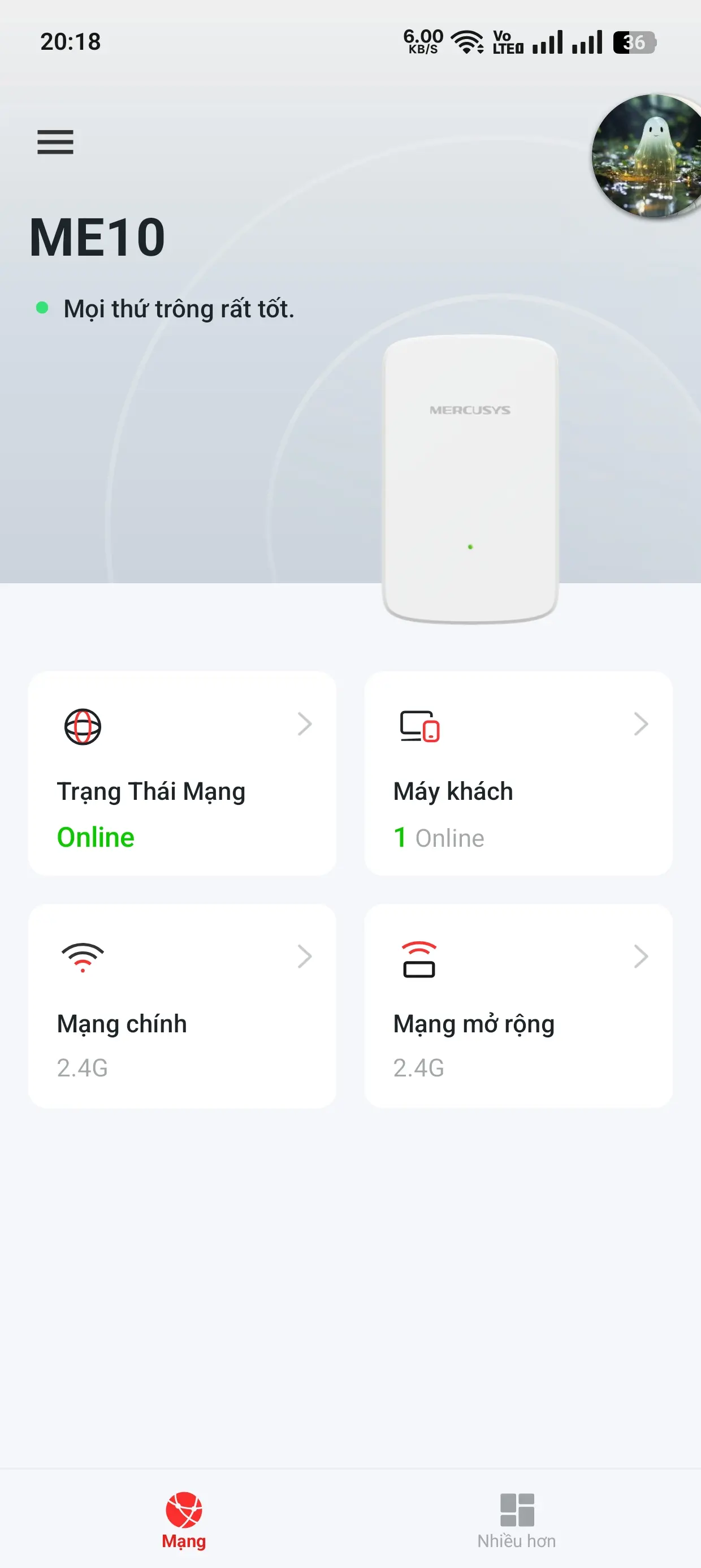 Khách hàng review Repeater mở rộng sóng Wifi chuẩn N Mercusys ME10 1