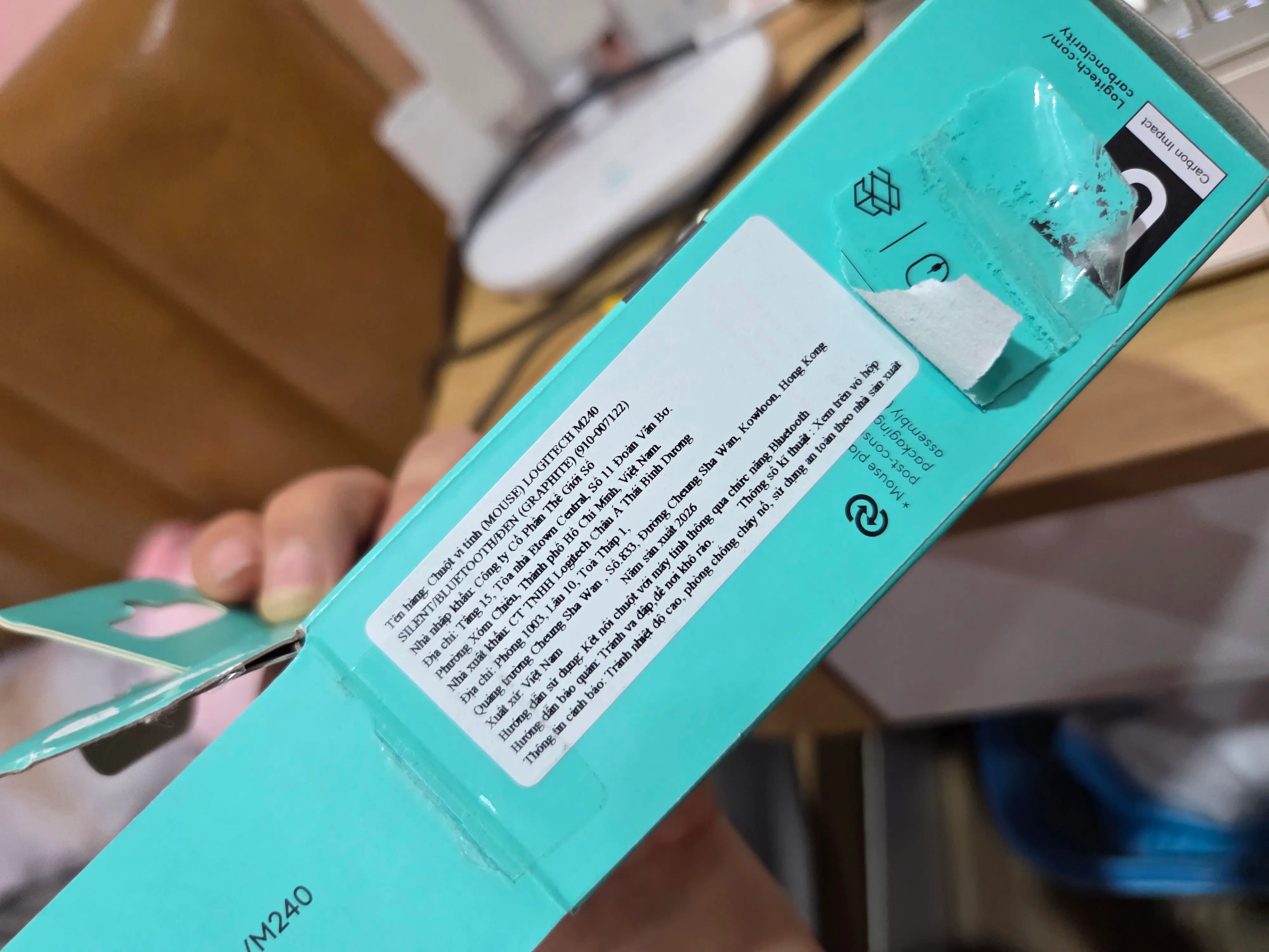 Khách hàng review Chuột Bluetooth Silent Logitech M240 1