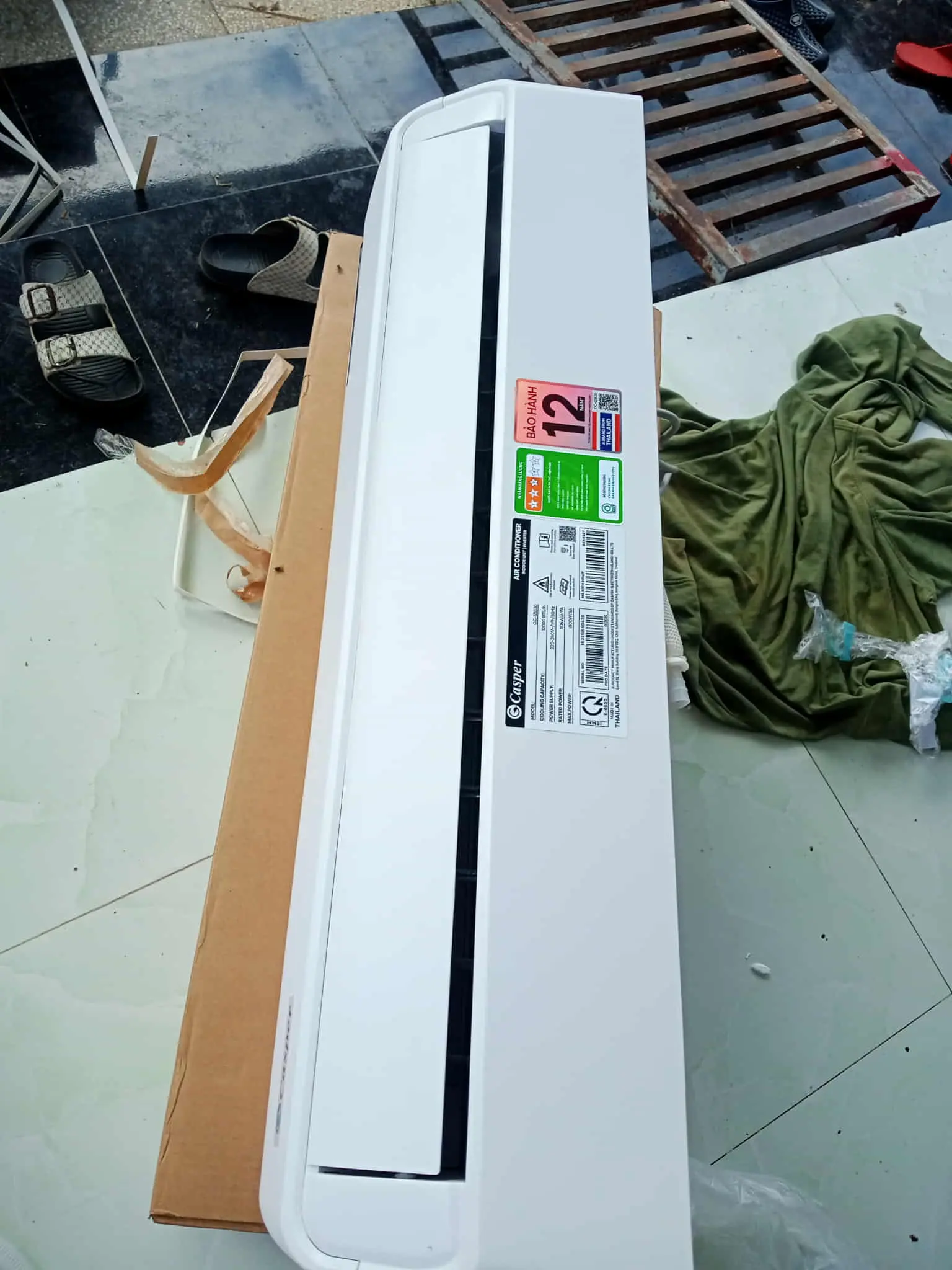 Khách hàng review Máy lạnh Casper Inverter 1.5 HP GC-12IB36 8