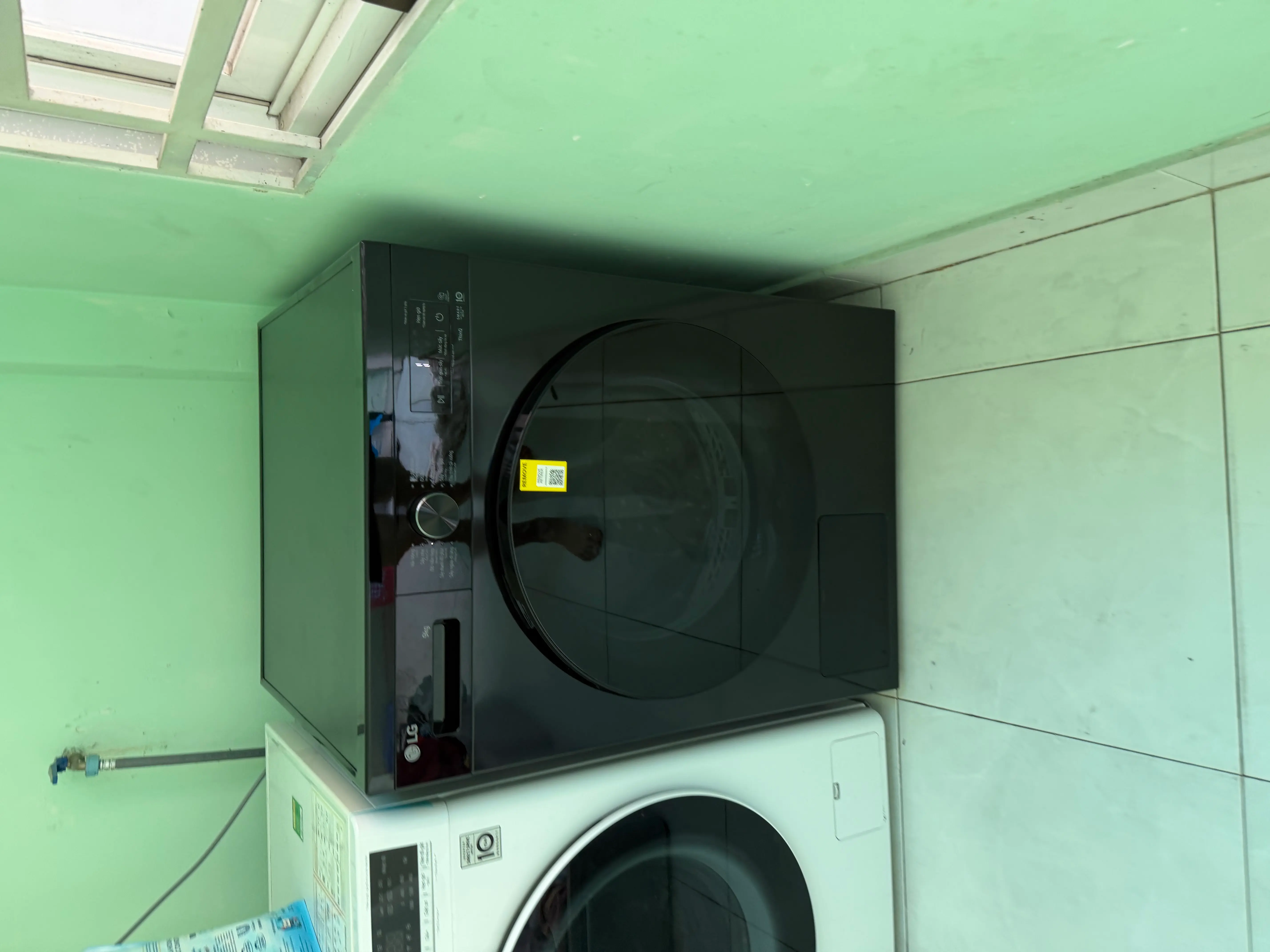 Khách hàng review Máy sấy bơm nhiệt LG 9 Kg RB09NHP5O 1