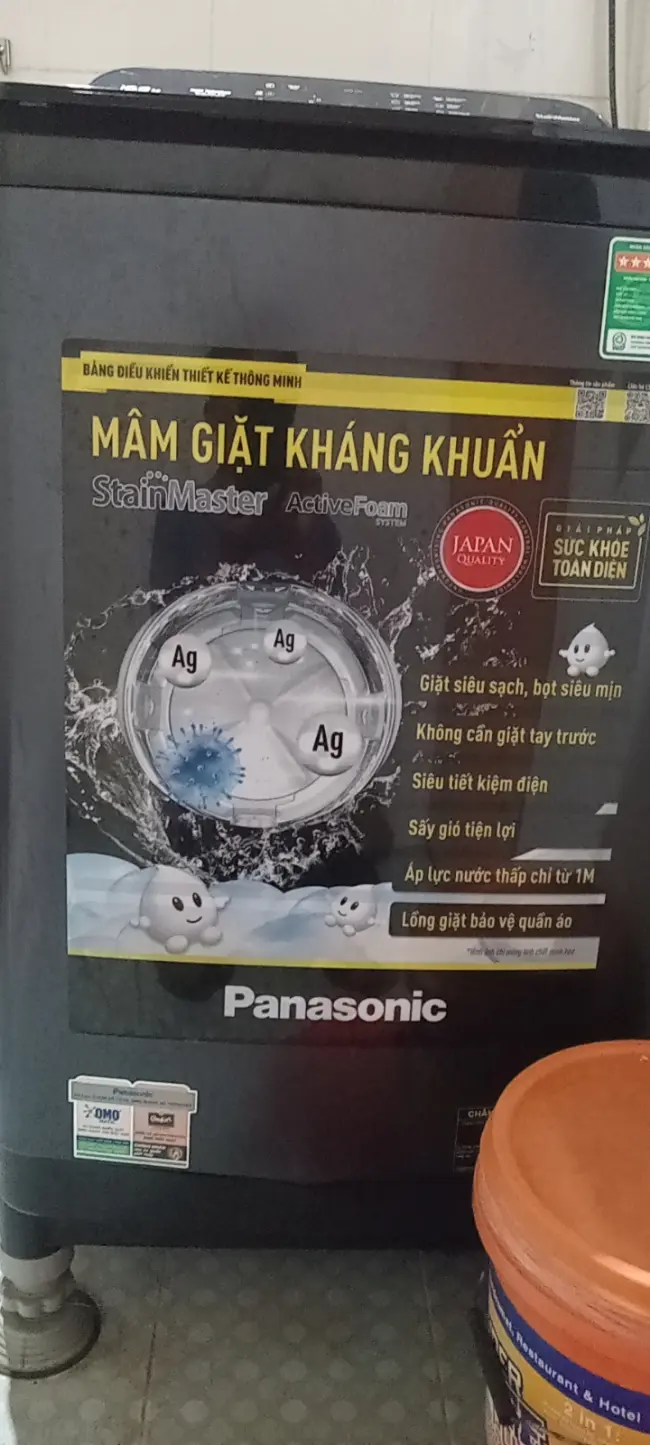 Khách hàng review Máy giặt Panasonic 10 Kg NA-F100A9BRV 59