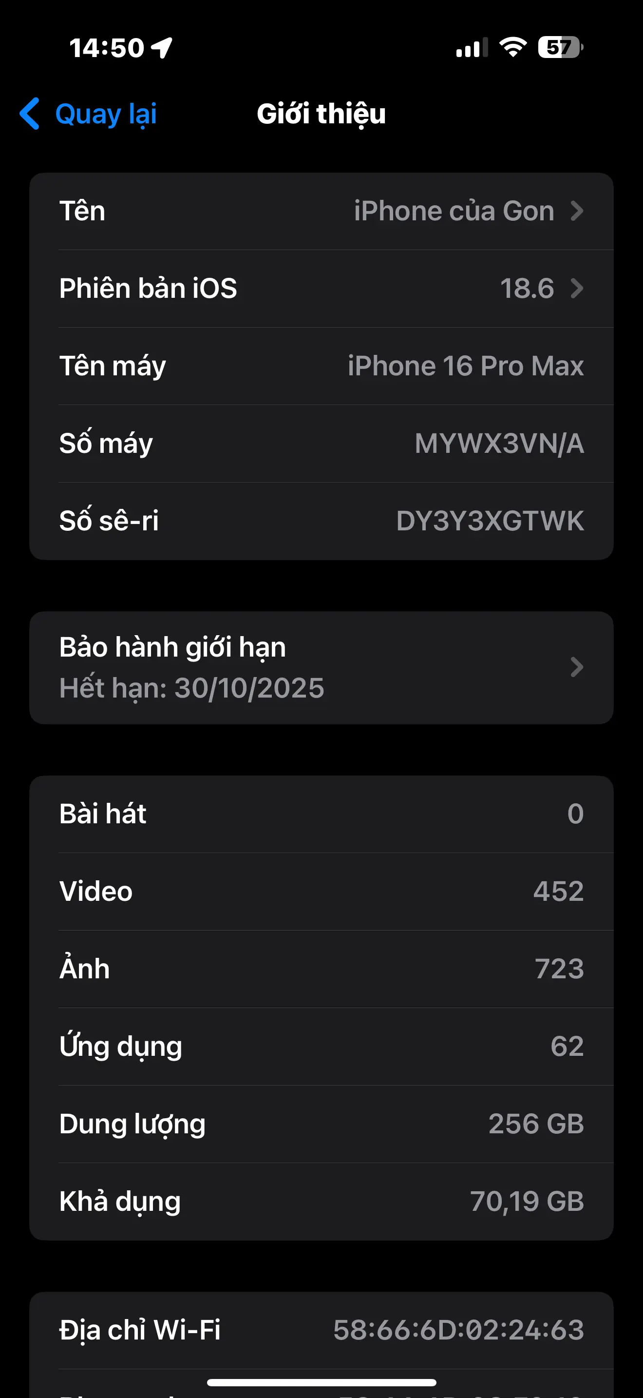 Khách hàng review Điện thoại iPhone 16 Pro Max 256GB 22