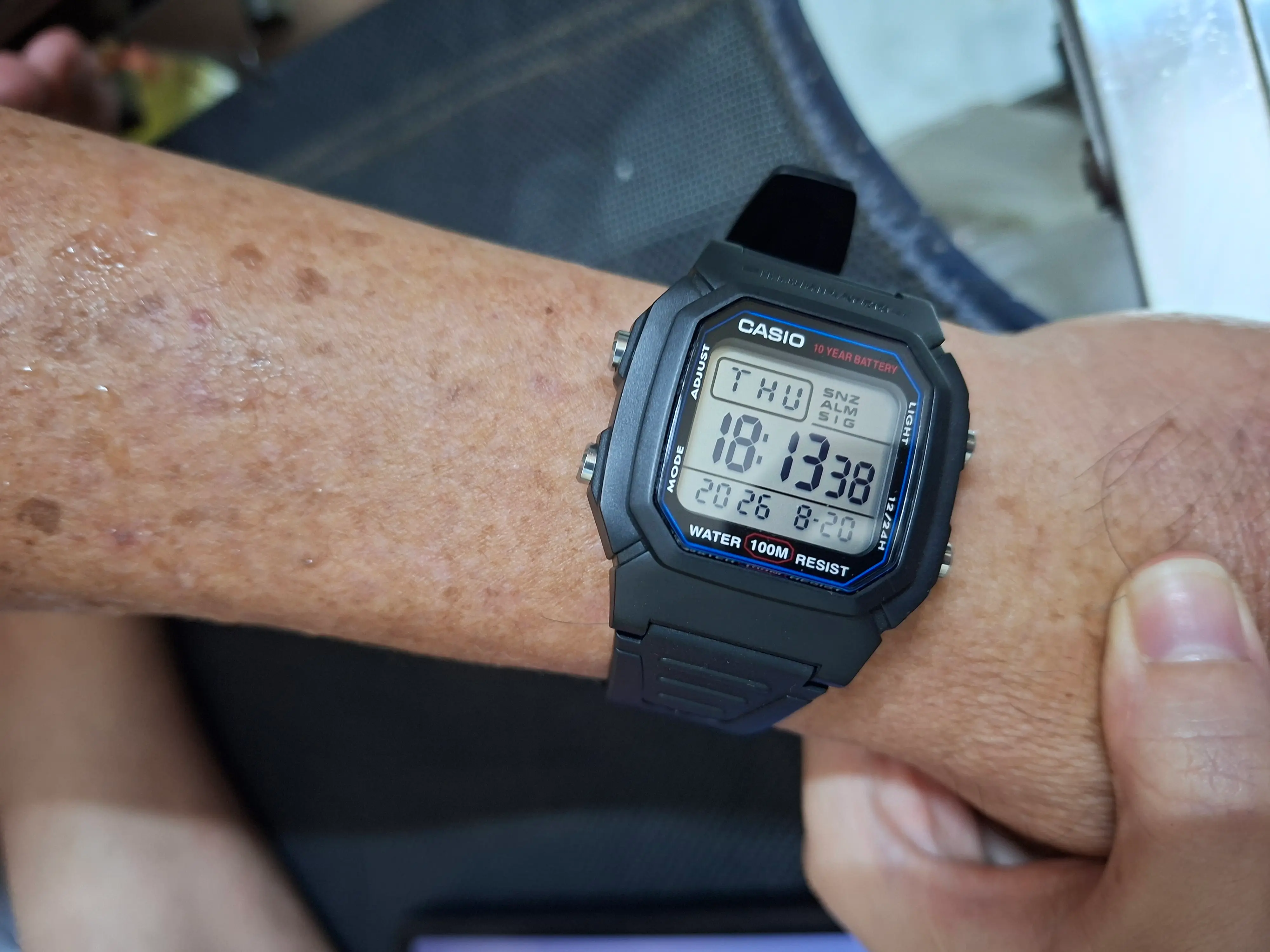 Khách hàng review Đồng hồ CASIO Timeless 36.8 mm Nam W-800H-1AVDF 1