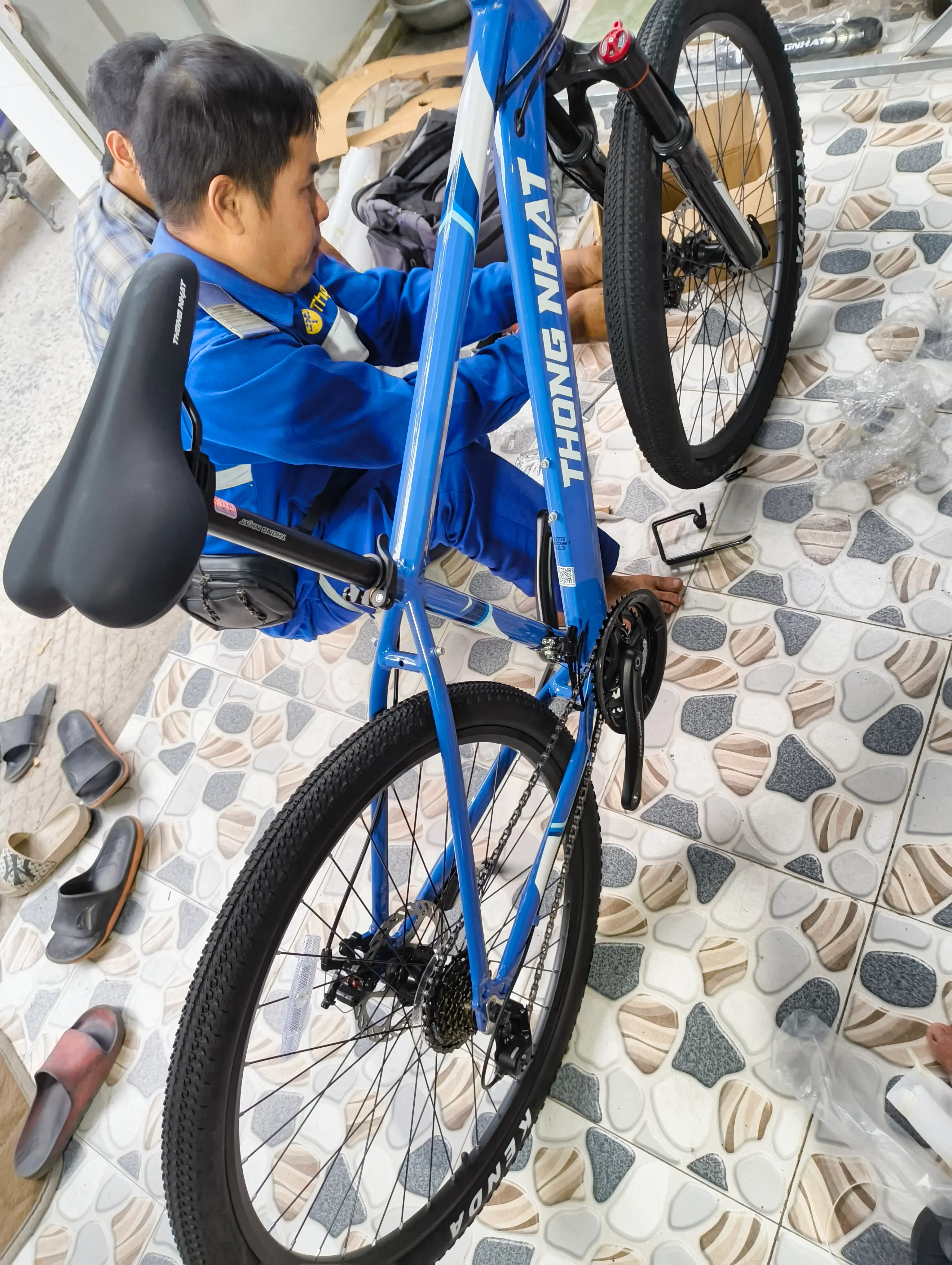 Khách hàng review Xe Đạp Địa Hình Thống Nhất SPD V5 27.5 inch Size M 1