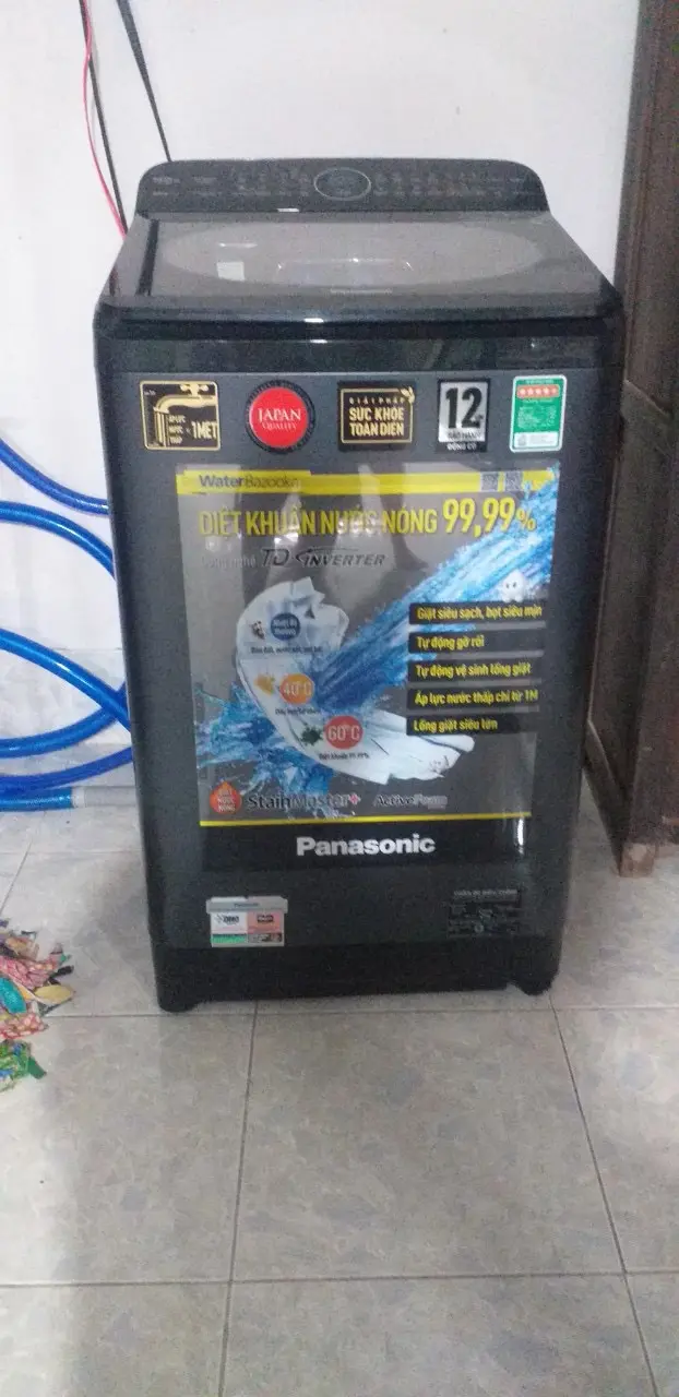 Khách hàng review Máy giặt Panasonic Inverter 9.5 Kg NA-FD95V1BRV 2