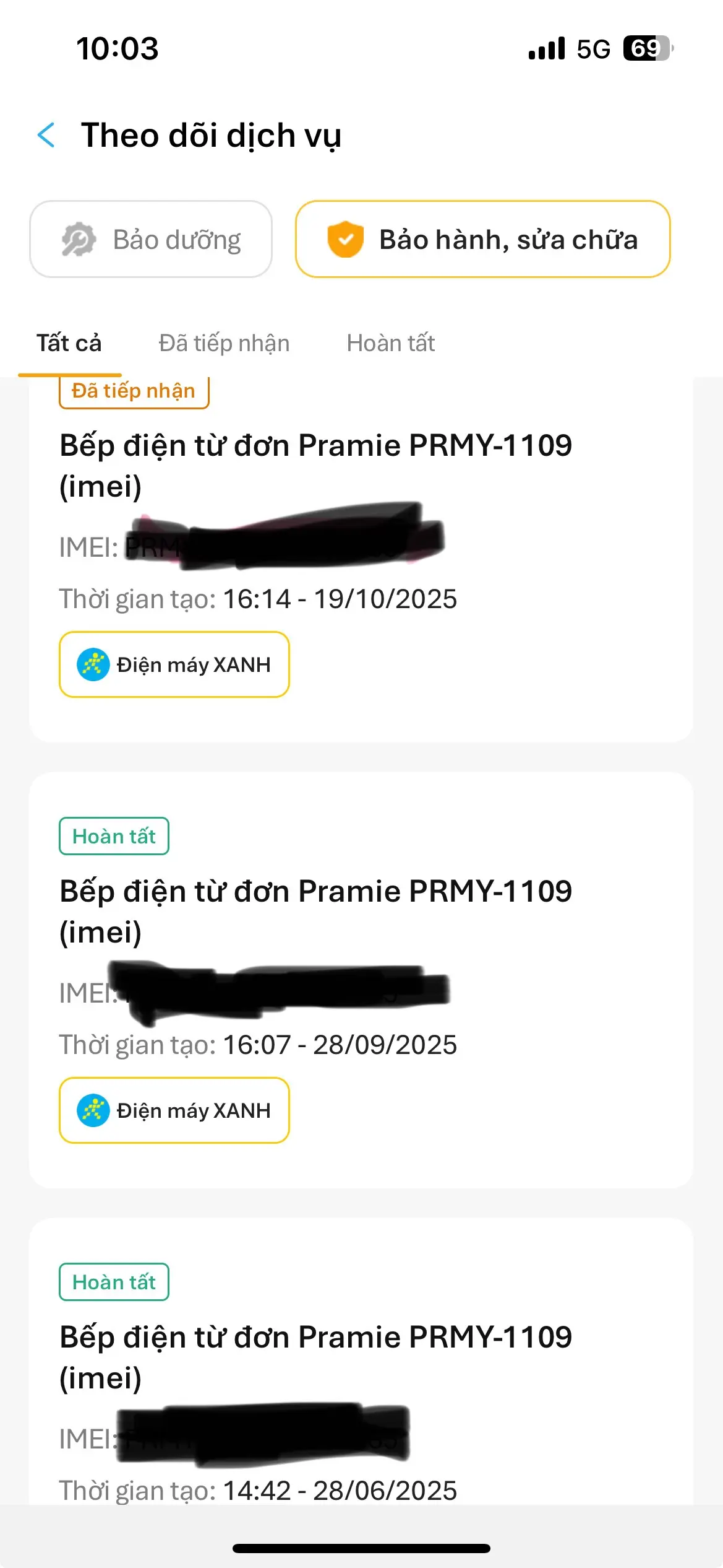 Khách hàng review Bếp từ đơn Pramie PRMY-1109 2000W 1