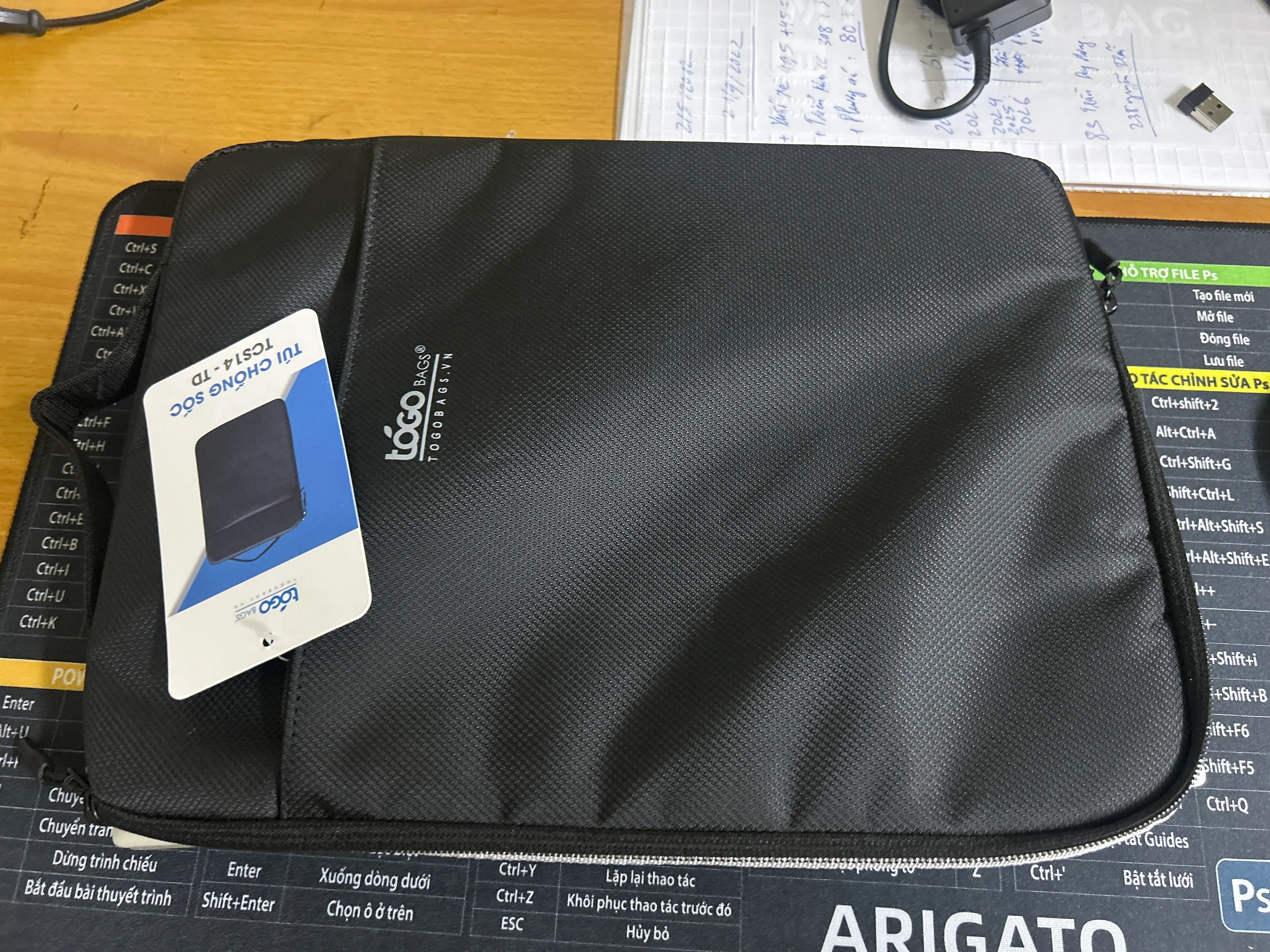 Khách hàng review Túi chống sốc Laptop 14 inch Togo TCS14 1