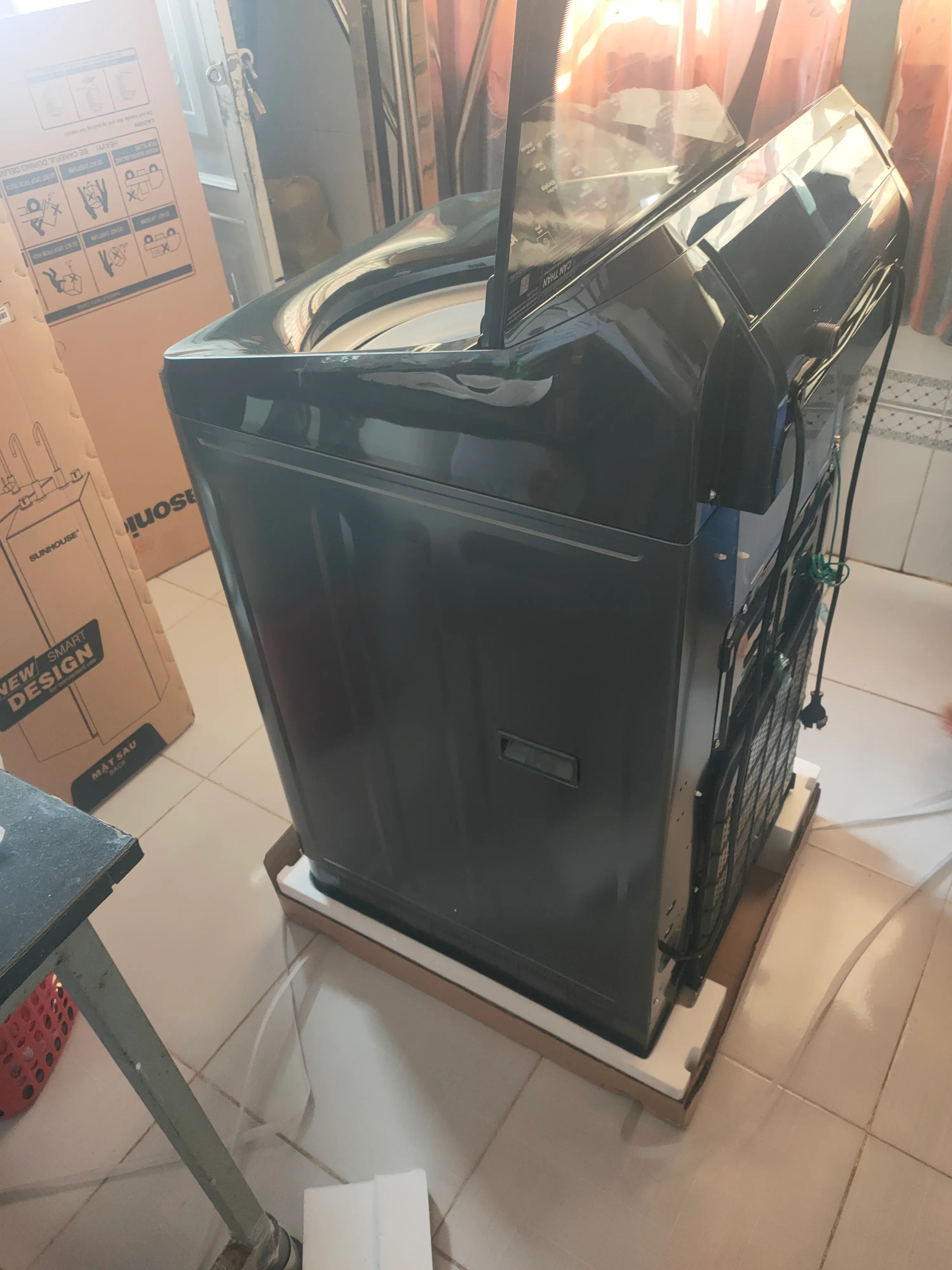 Khách hàng review Máy giặt Panasonic 8.5 Kg NA-F85A9BRV 1