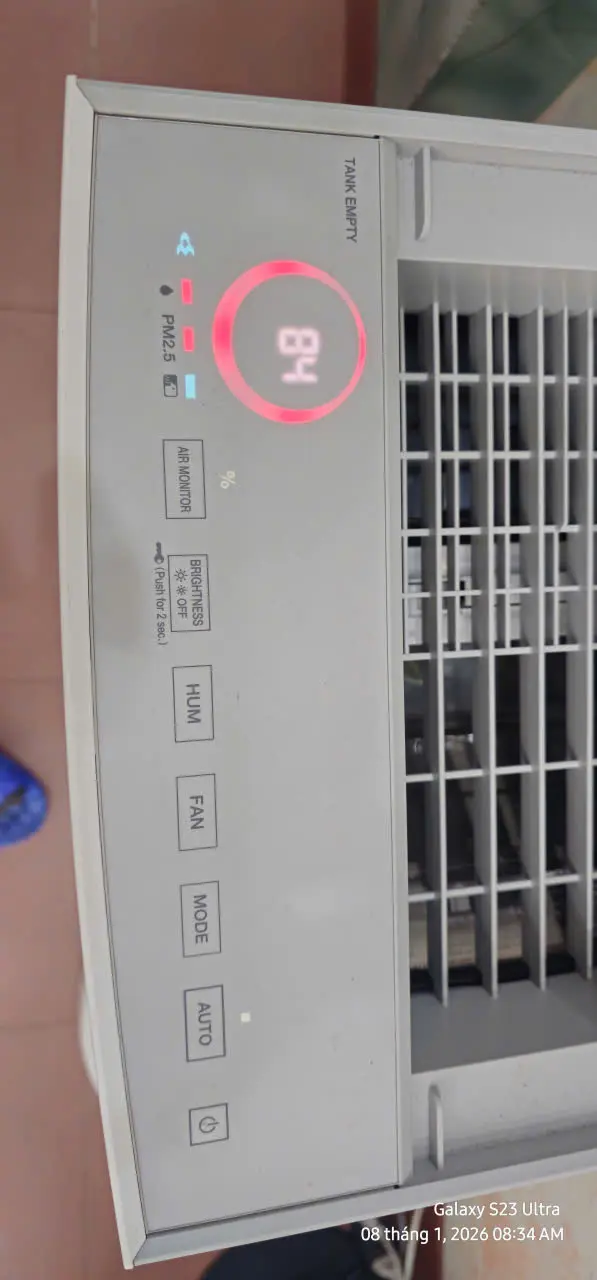 Khách hàng review Máy lọc không khí tạo ẩm Daikin MCK70ZVM7-W 82W 2