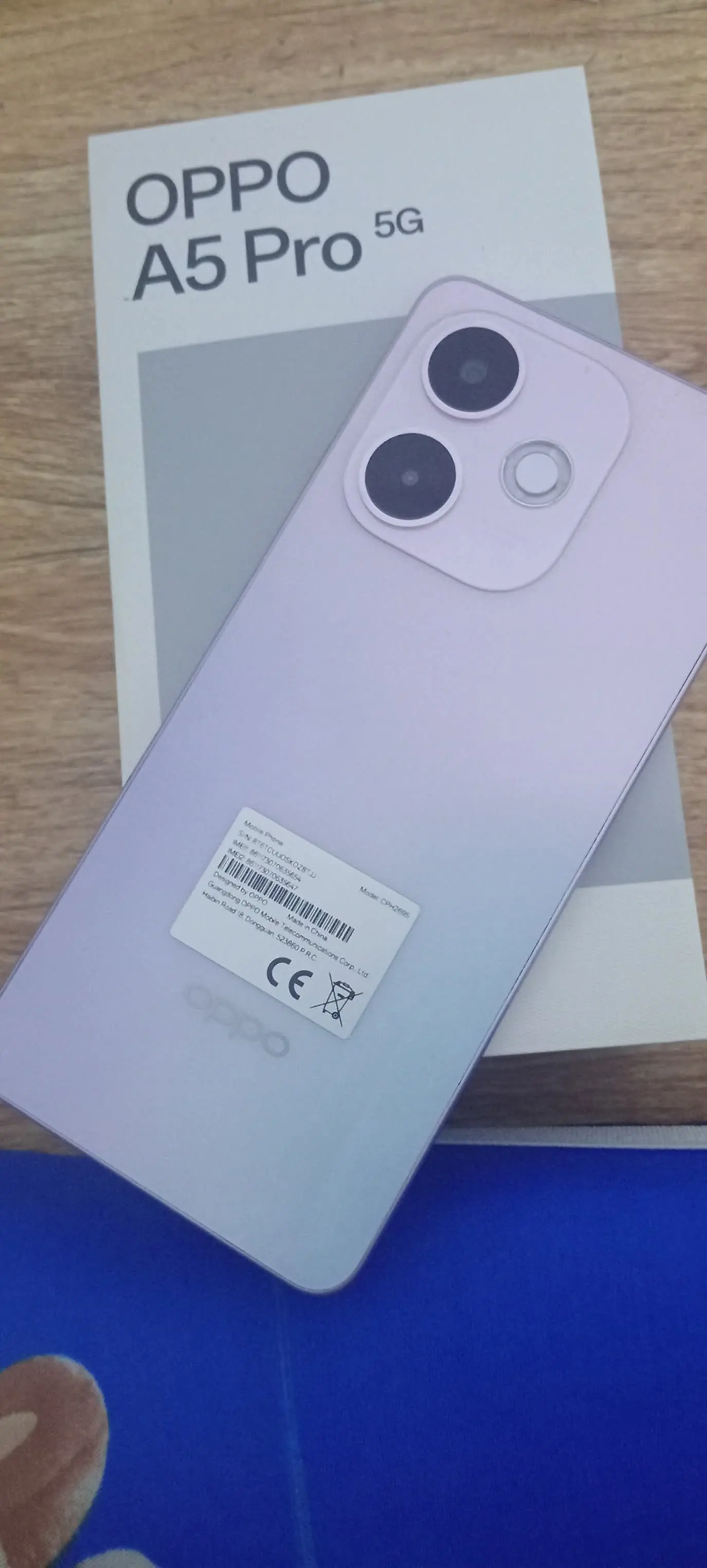 Khách hàng review Điện thoại OPPO A5 Pro 5G 8GB/256GB 1