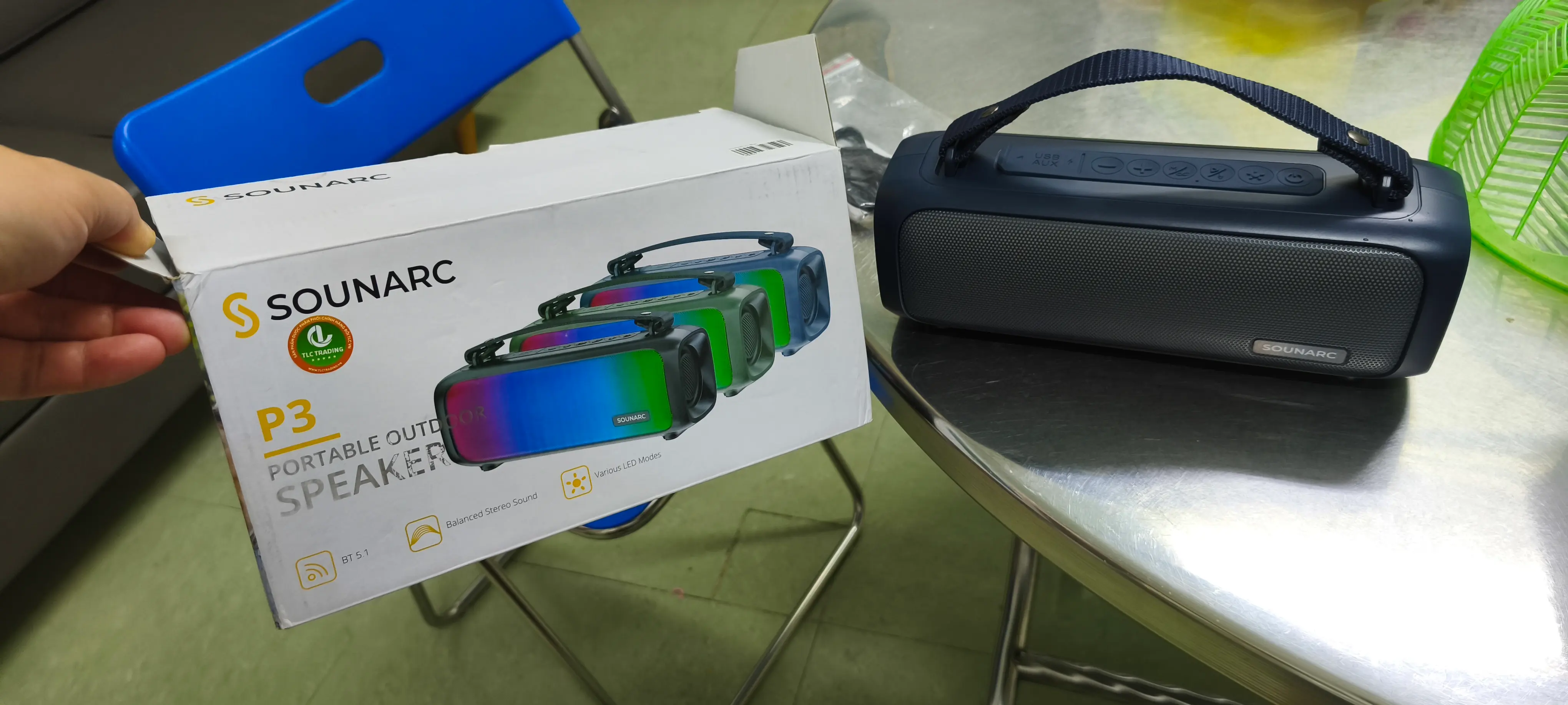 Khách hàng review Loa Bluetooth Sounarc P3 Portable Speaker 2