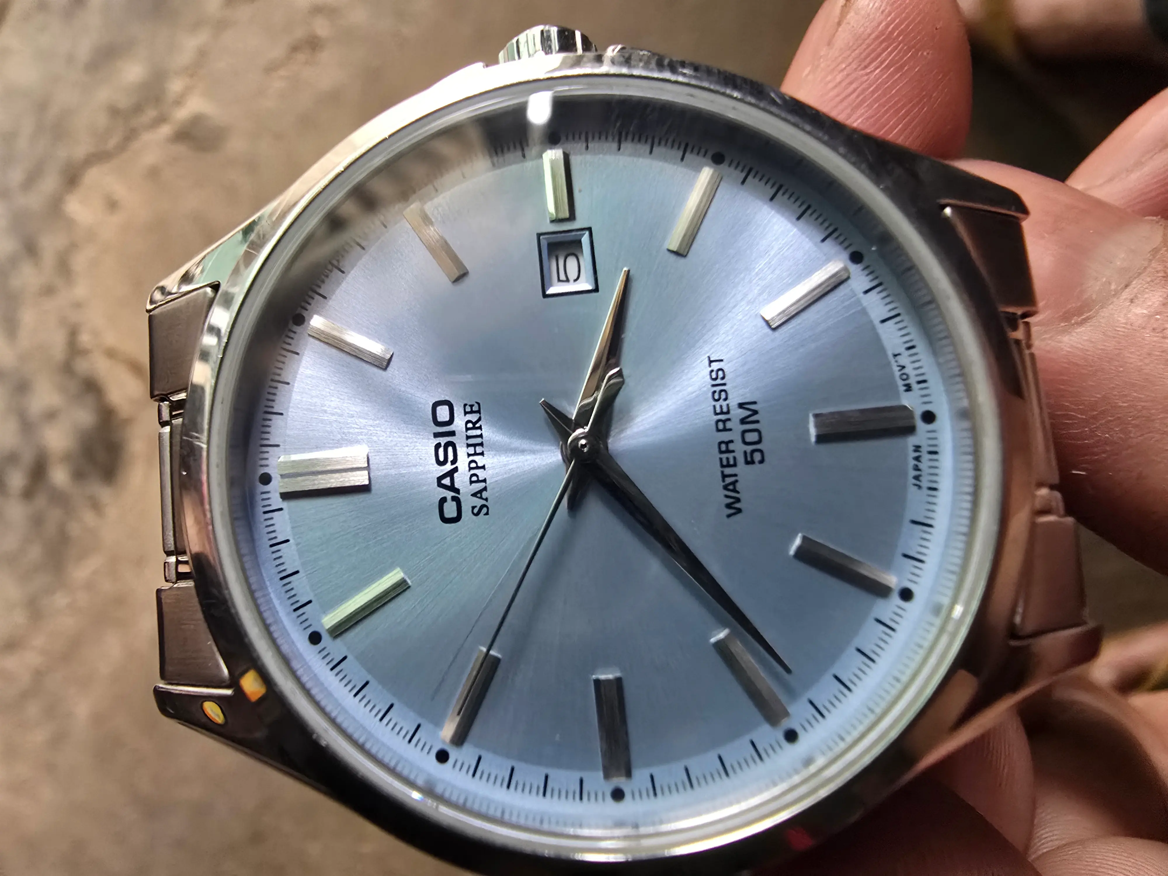 Khách hàng review Đồng hồ Casio Timeless 41.3 mm Nam MTS-115D-2A2VDF 1
