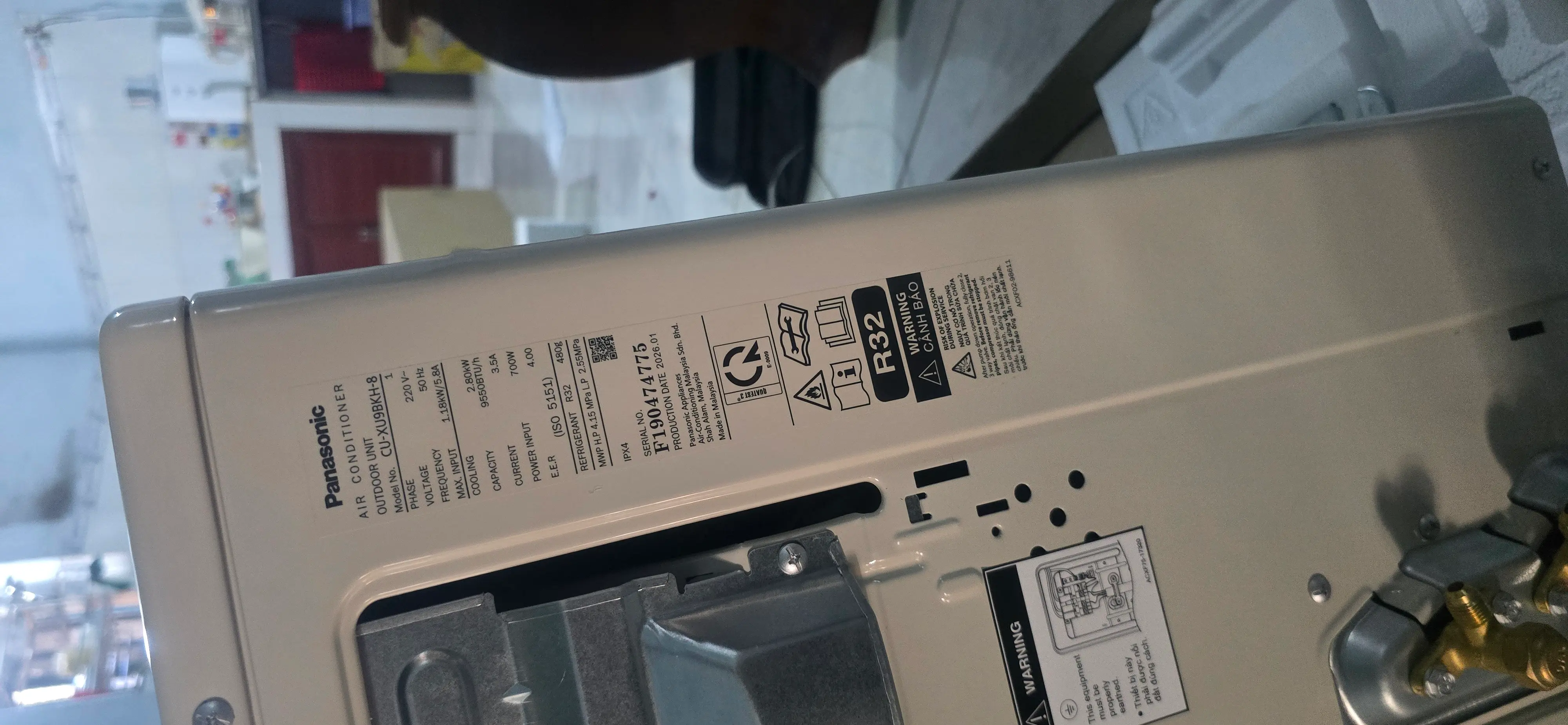 Khách hàng review Máy lạnh Panasonic Inverter 1 HP CU/CS-U9BKH-8 7