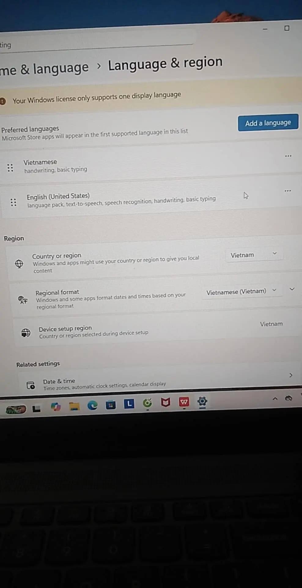 Khách hàng review Laptop Lenovo IdeaPad Slim 3 15IRH10 - 83K1000HVN (i5 13420H, 16GB, 512GB, WUXGA, Win11) 2