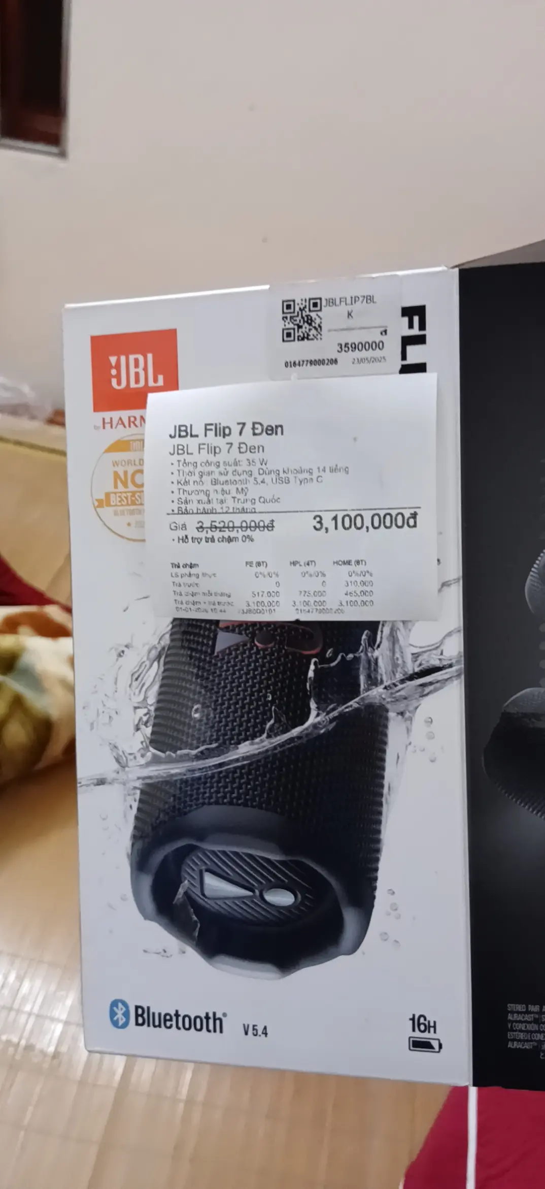 Khách hàng review Loa Bluetooth JBL Flip 7 3