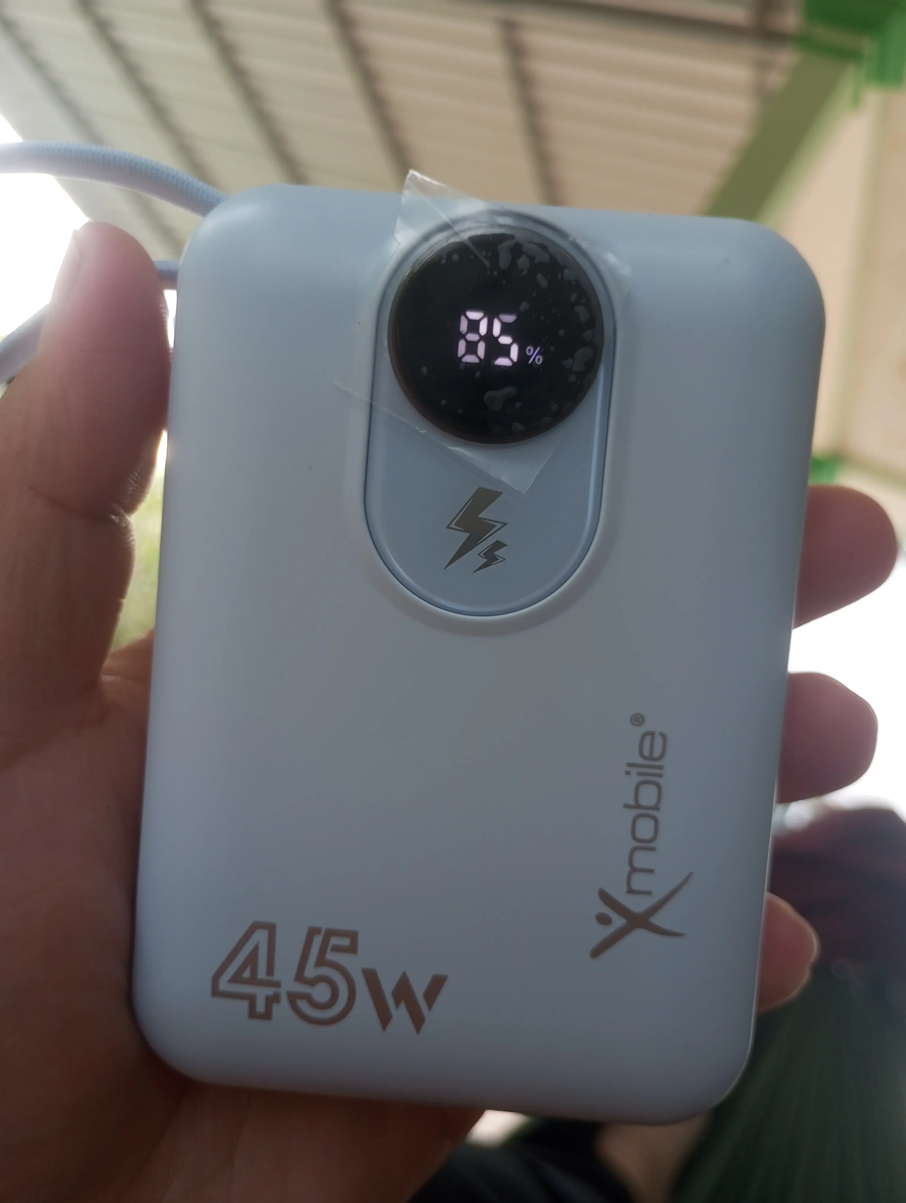 Khách hàng review Pin sạc dự phòng Polymer 20000mAh Type C PD QC 3.0 45W Xmobile MH803 kèm Cáp Lightning và Type C 1